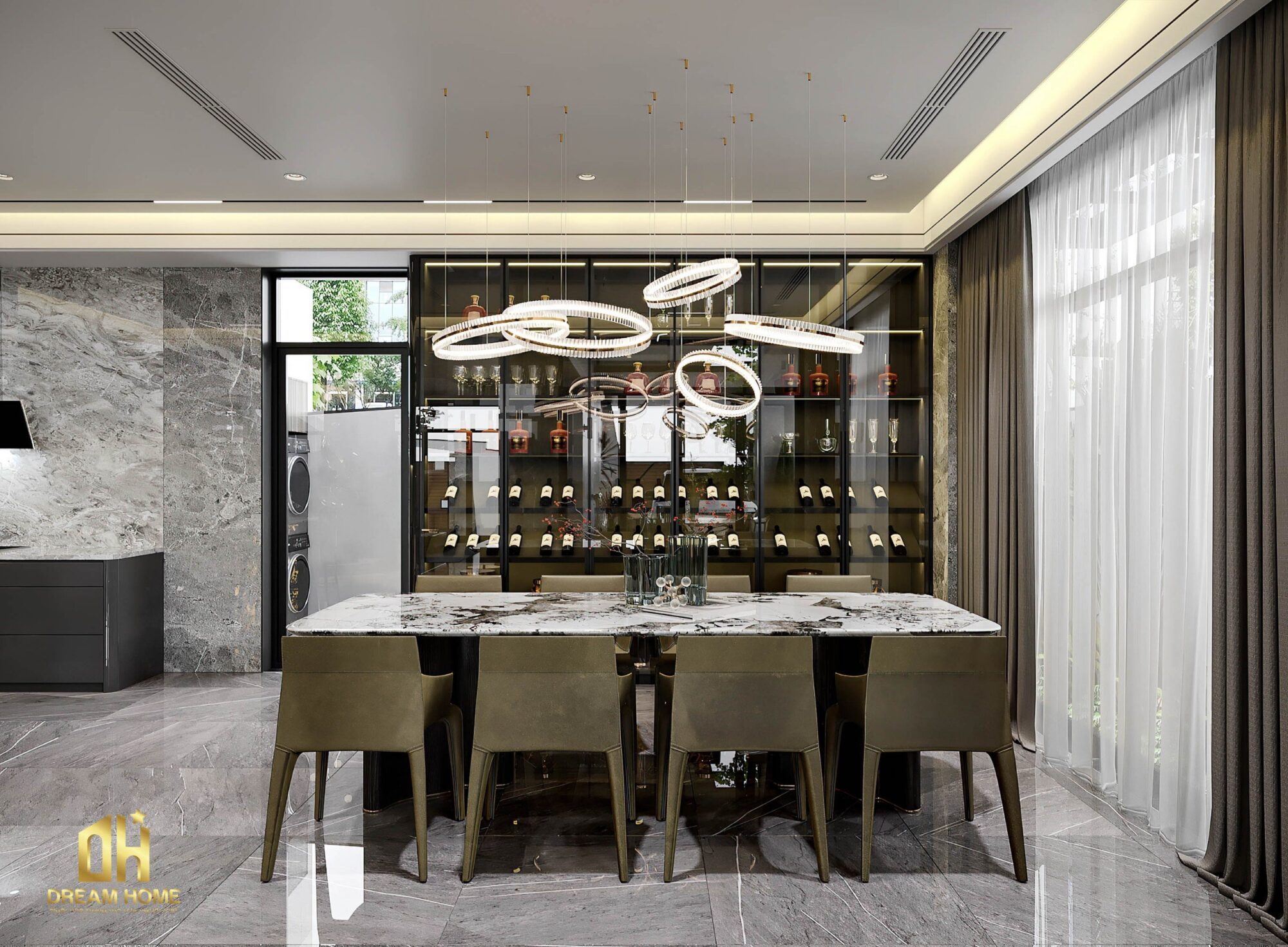 thiết kế nội thất vinhomes cổ loa