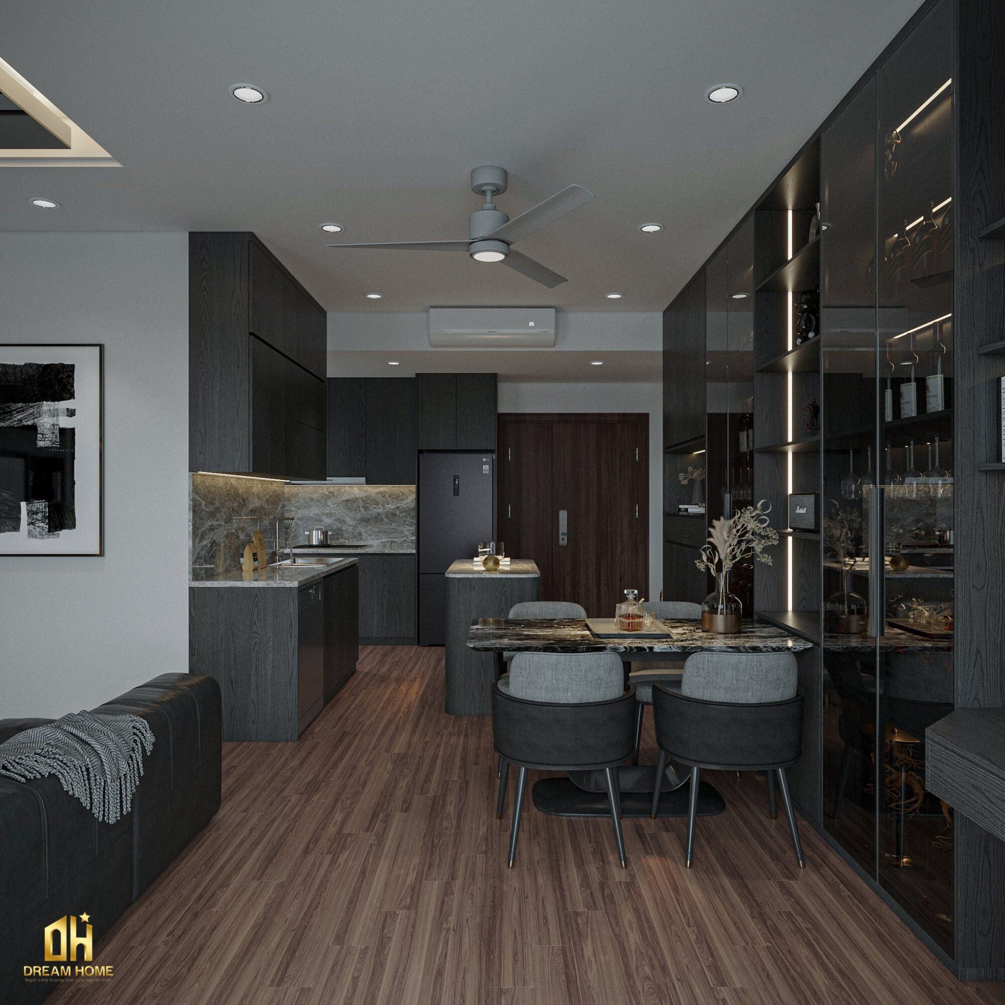 thiết kế nội thất the nelson láng hạ