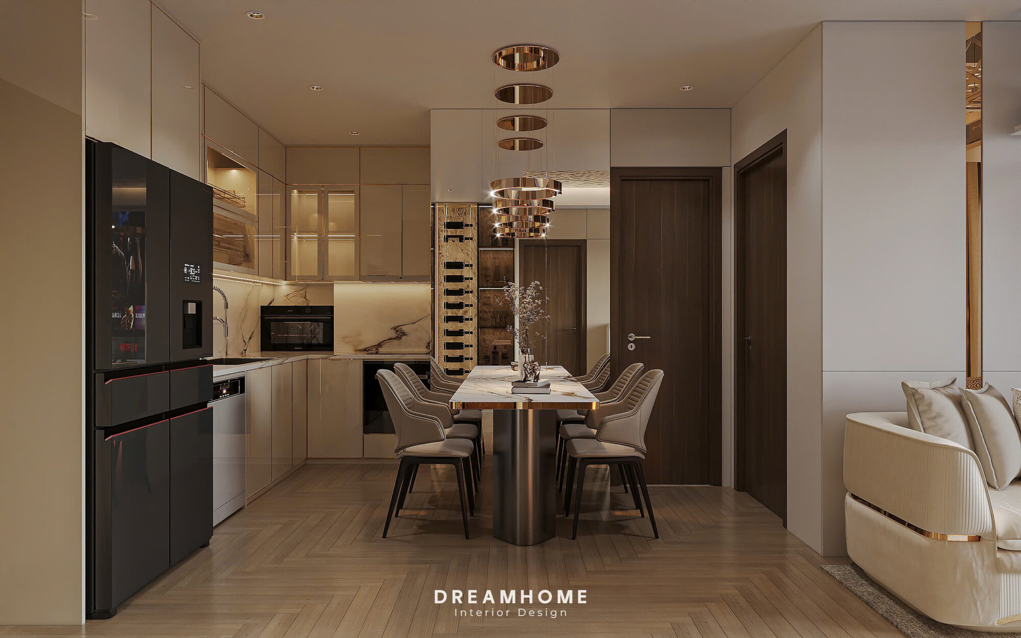 thiết kế nội thất the nelson láng hạ 