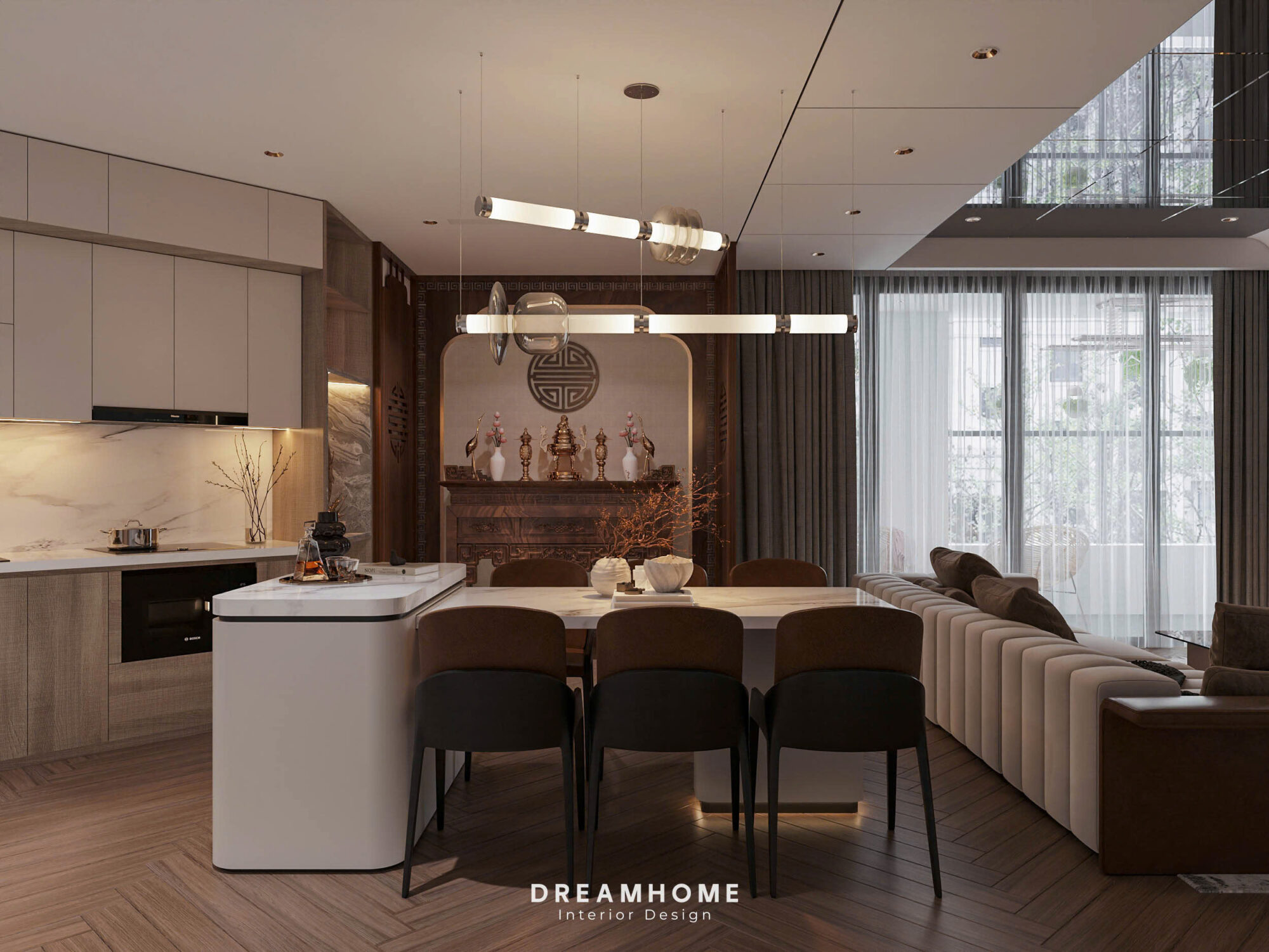 thiết kế nội thất the nelson láng hạ 