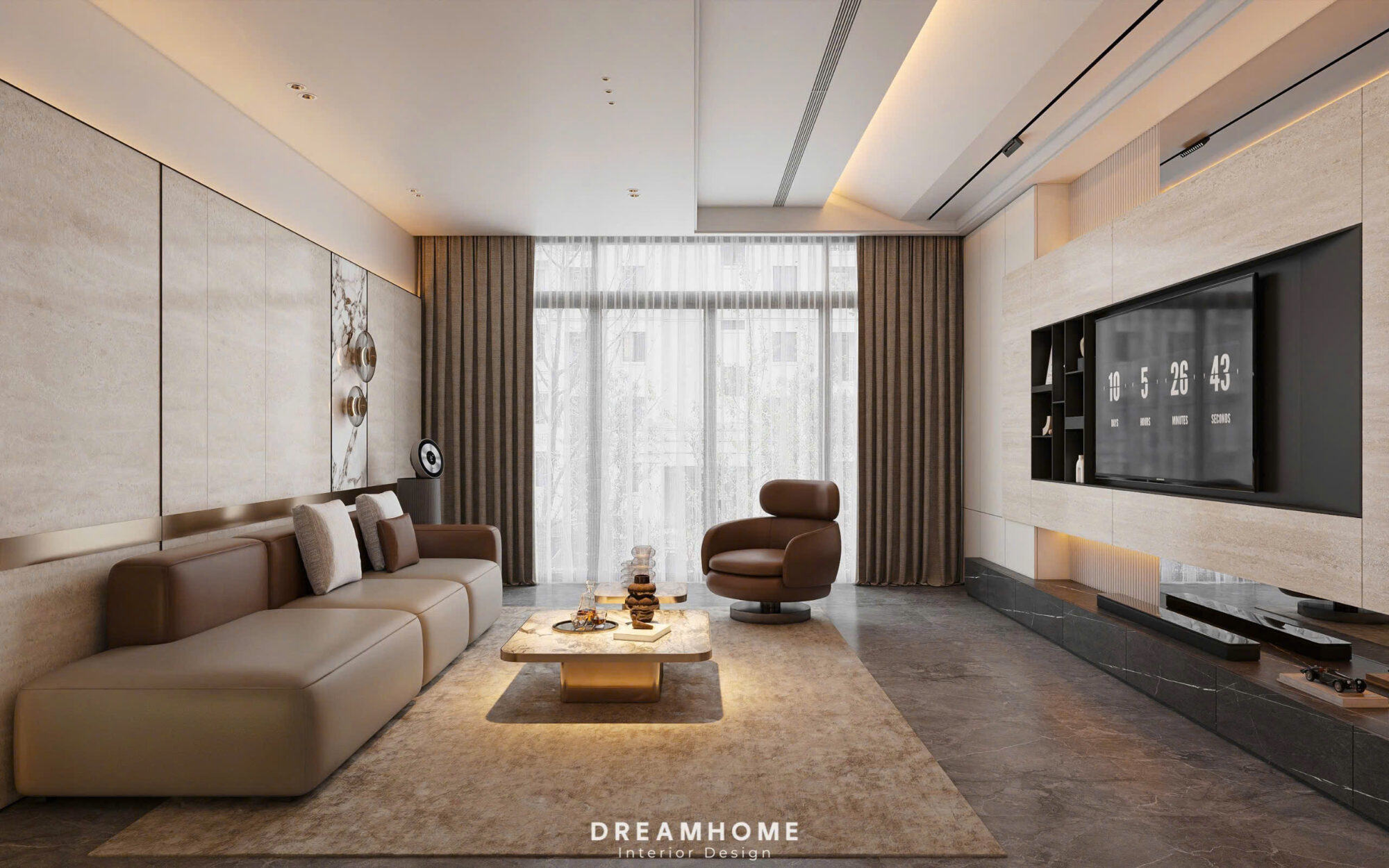 thiết kế nội thất biệt thự vinhomes cổ loa