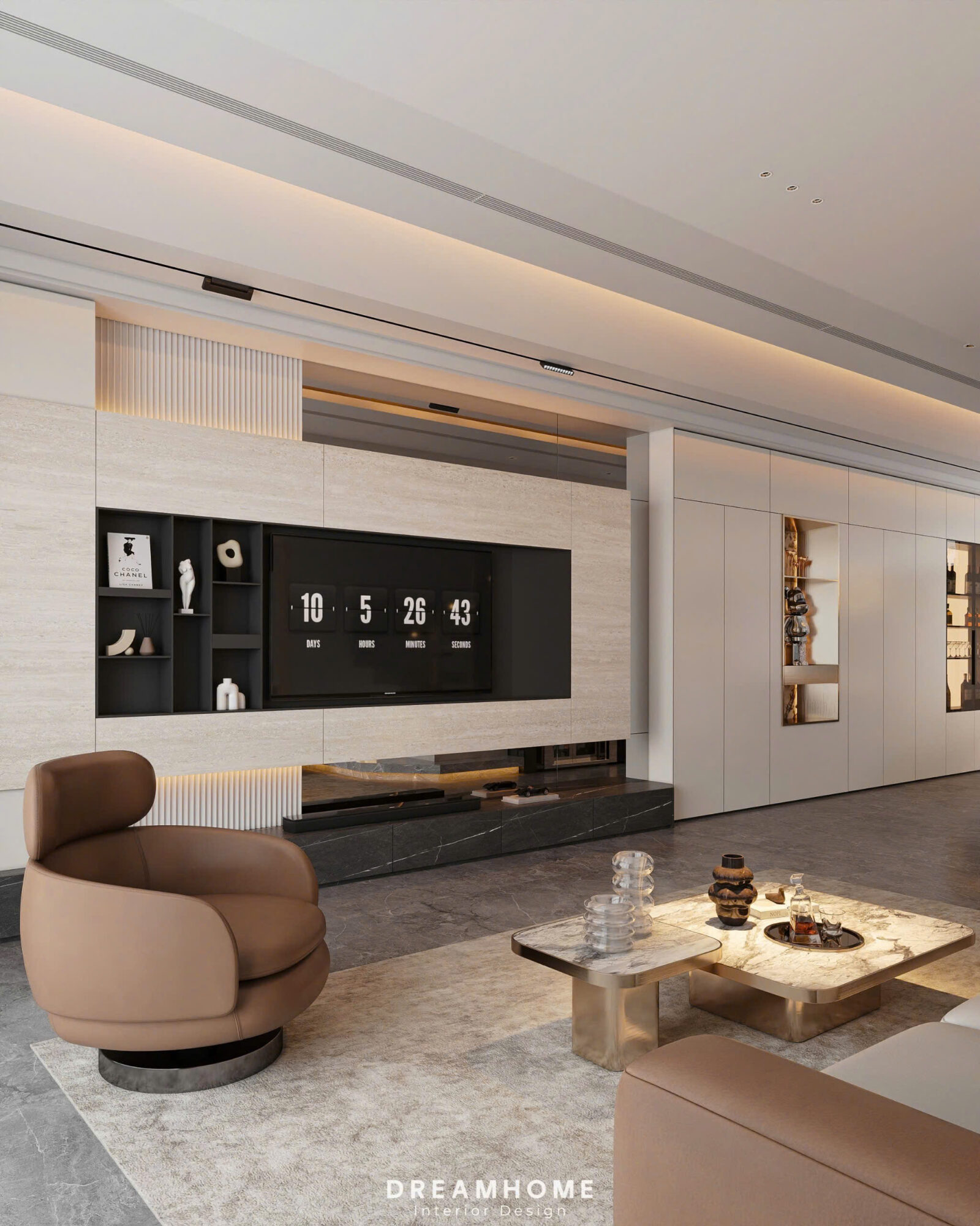 thiết kế nội thất biệt thự vinhomes cổ loa