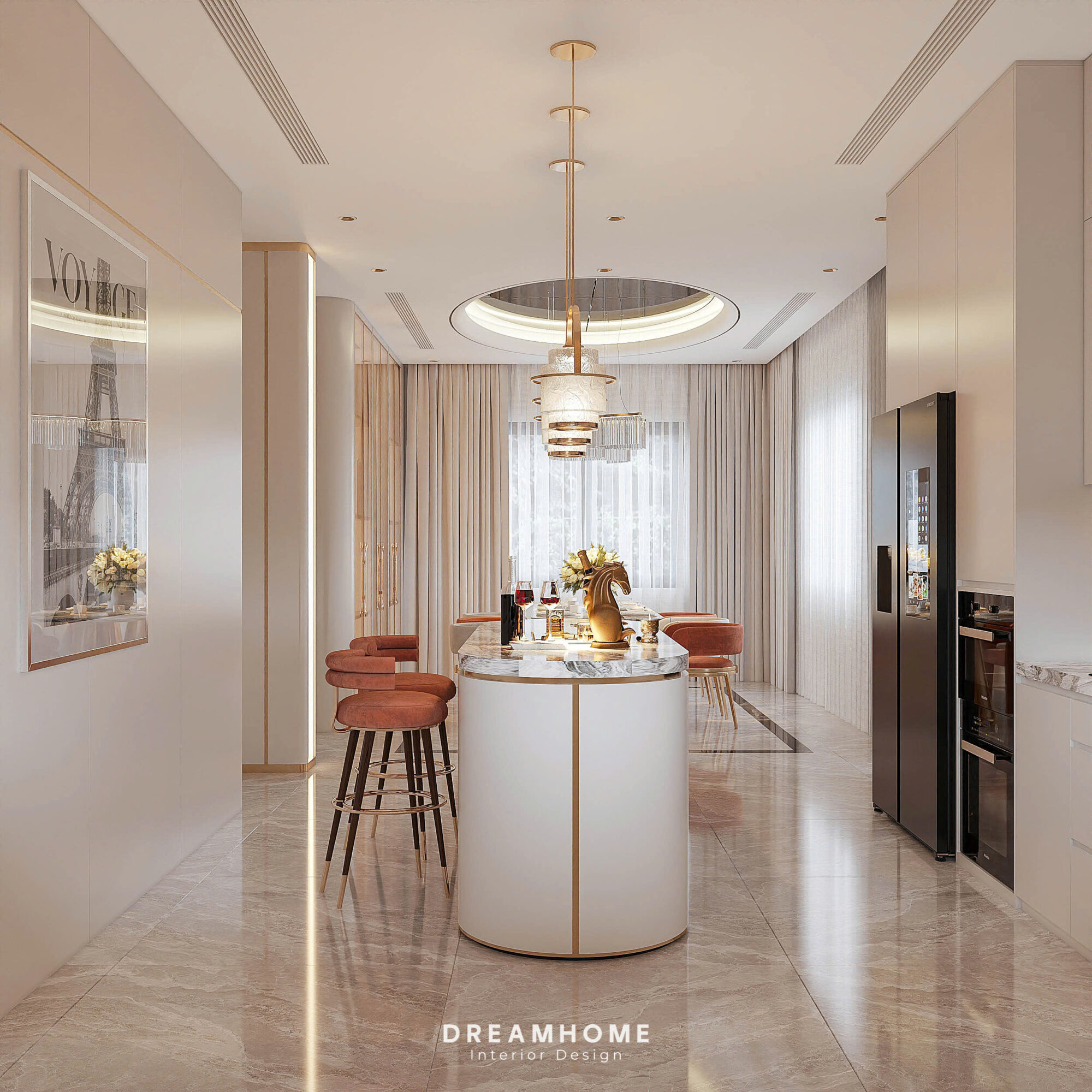 thiết kế nội thất vinhomes cổ loa