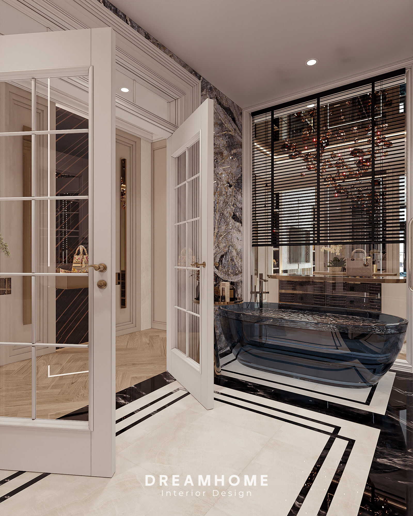 thiết kế nội thất biệt thự hoàng gia