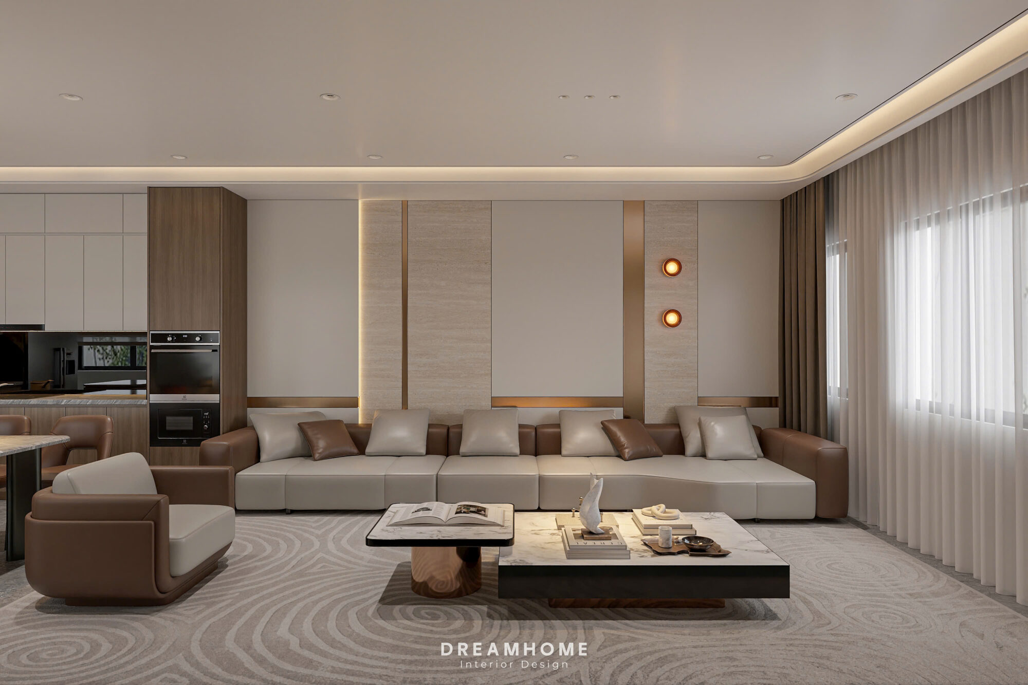 thiết kế nội thất nhà phố