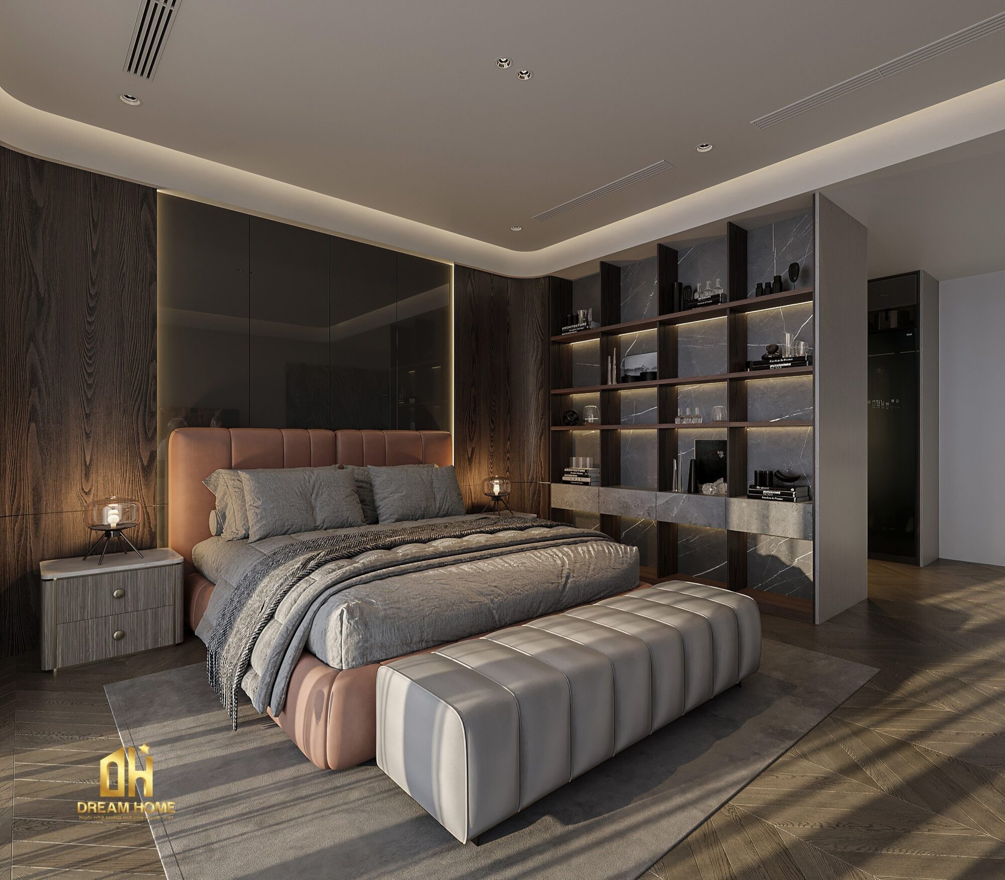 thiết kế nội thất siêu sang