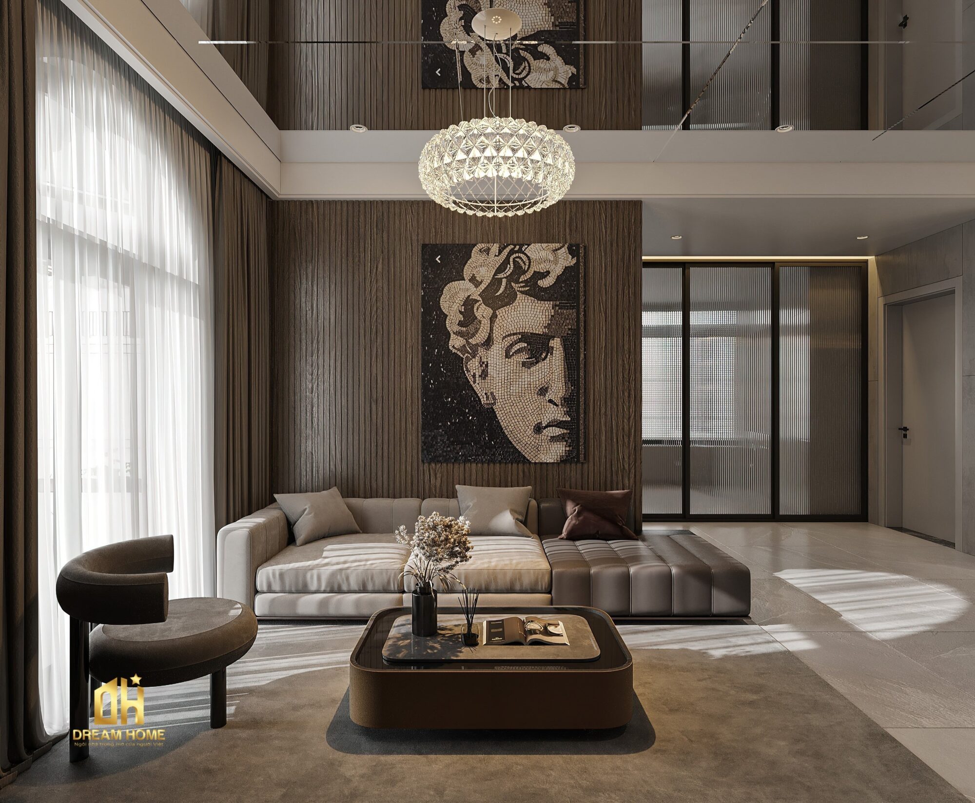 thiết kế nội thất biệt thự hoàng gia