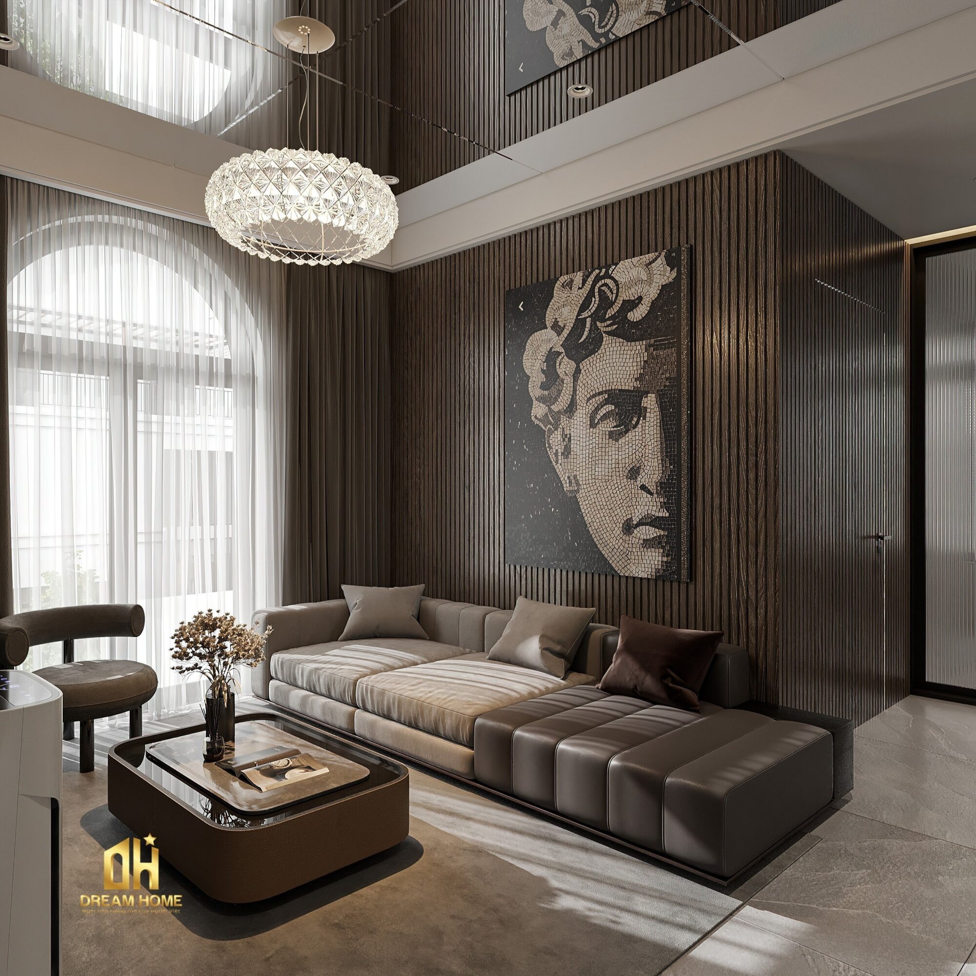 thiết kế nội thất biệt thự hoàng gia