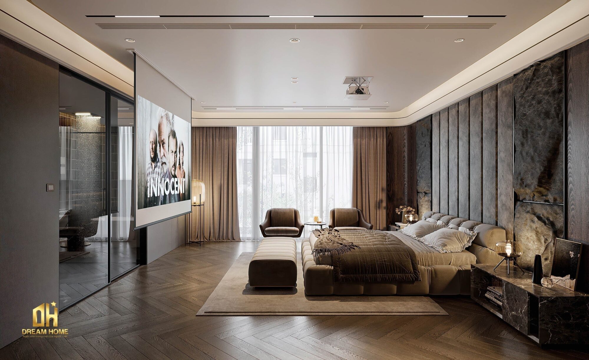 thiết kế nội thất siêu sang