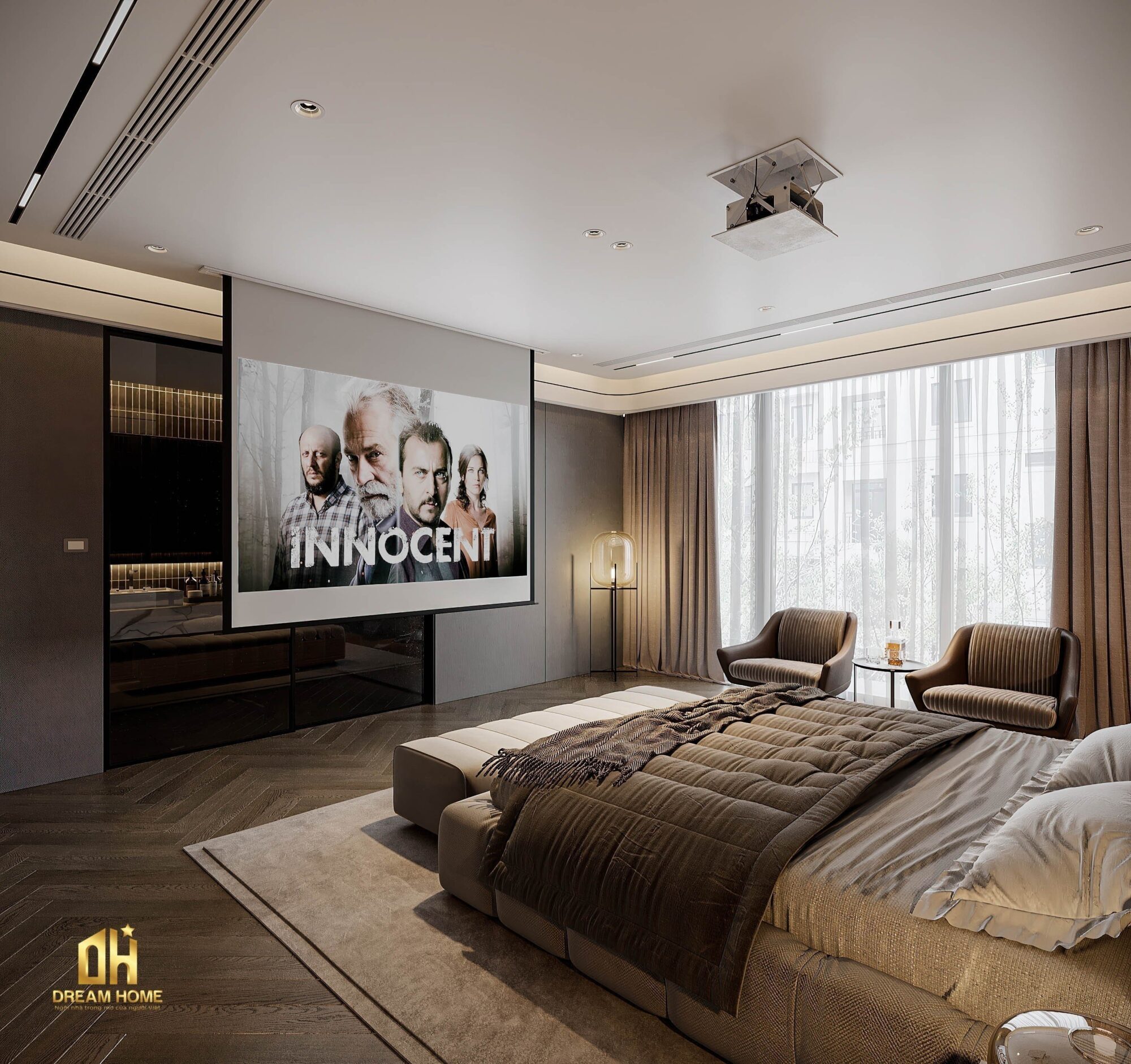 thiết kế nội thất siêu sang