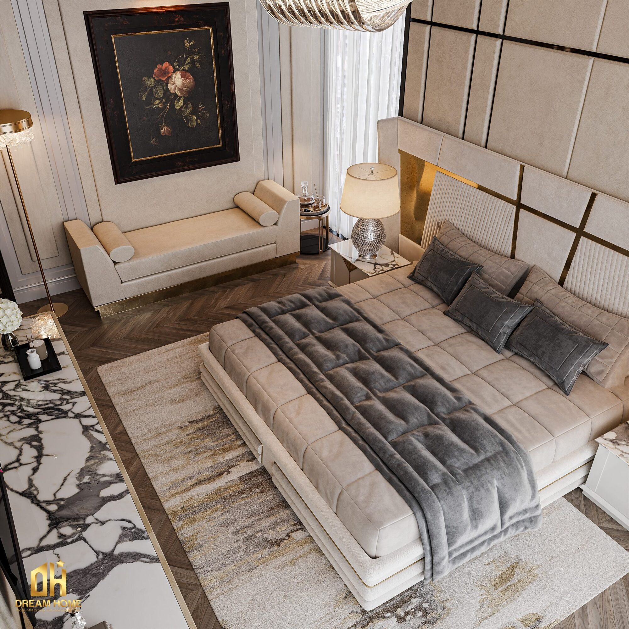 thiết kế nội thất penthouse