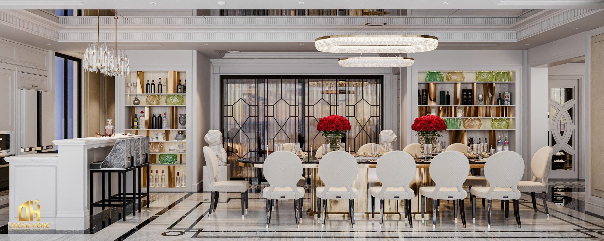 thiết kế nội thất penthouse