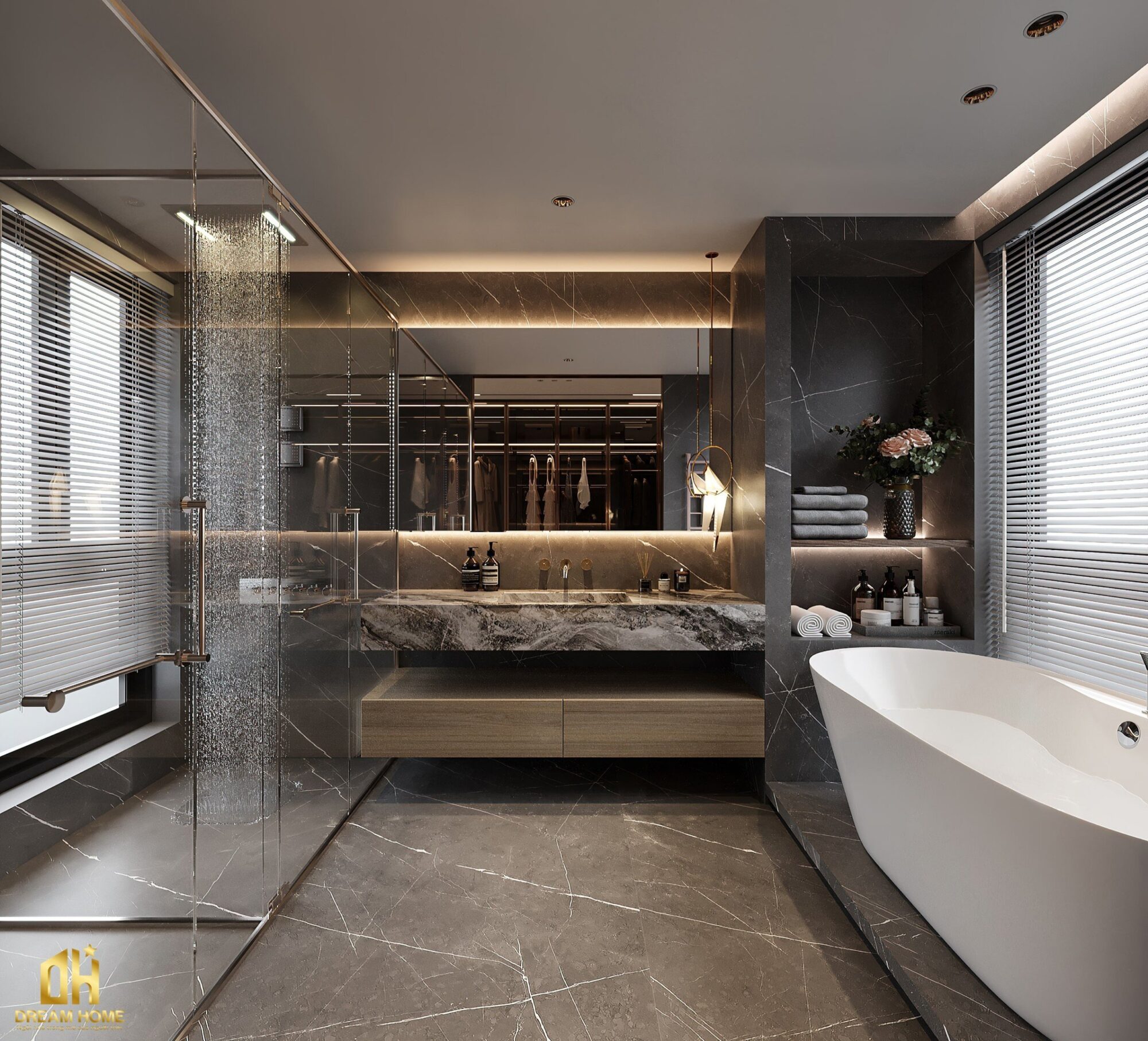 thiết kế nội thất biệt thự hoàng gia