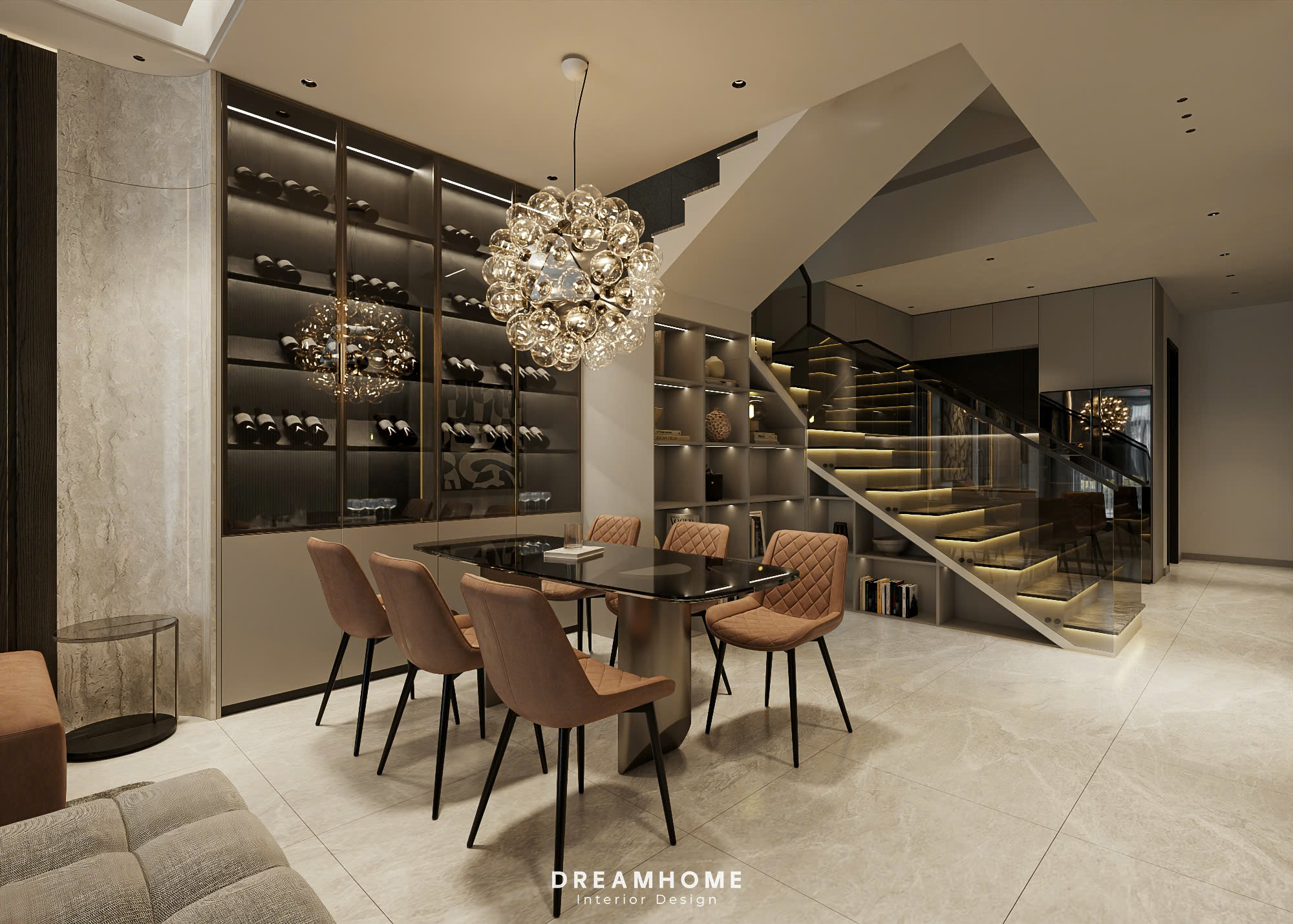 thiết kế nội thất nhà phố