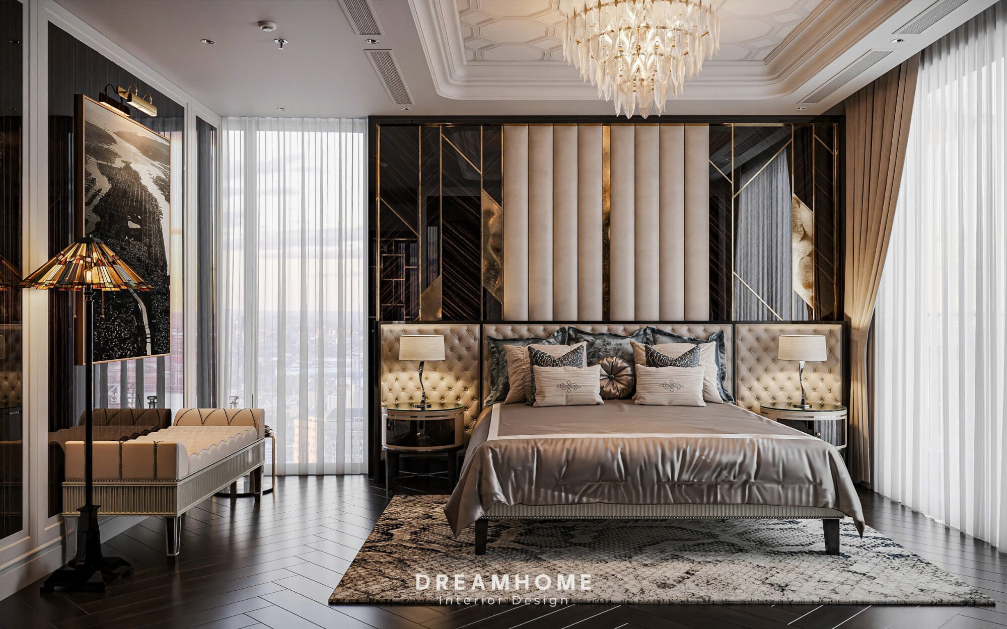 thiết kế nội thất penthouse