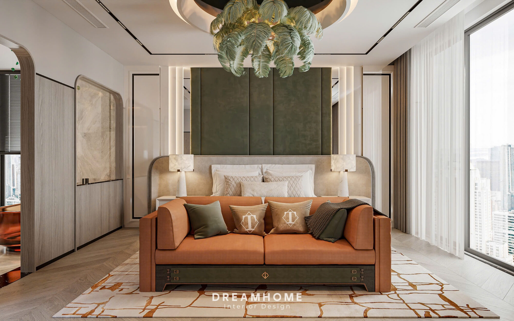 thiết kế nội thất penthouse