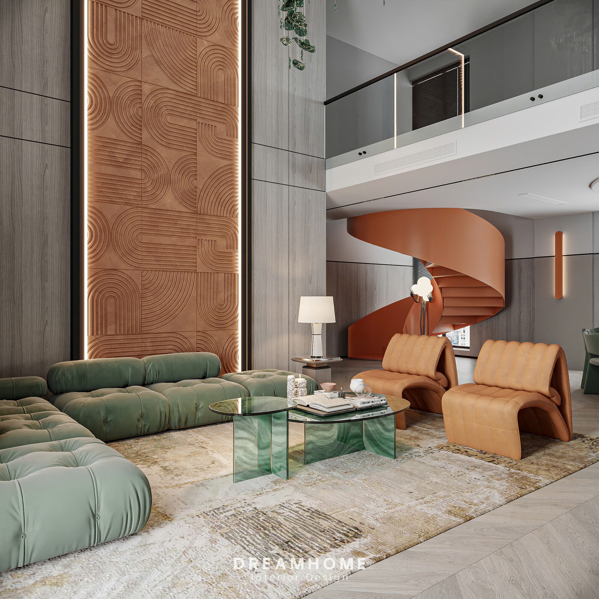 thiết kế nội thất penthouse