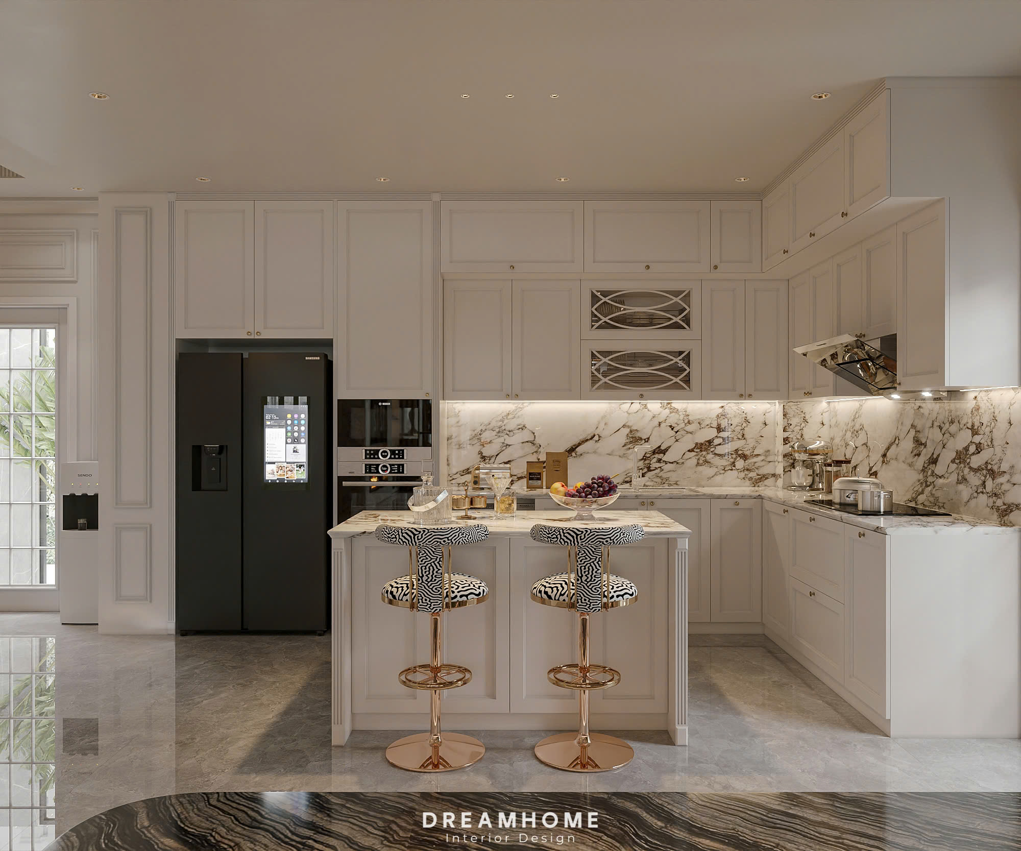 thiết kế nội thất nhà phố