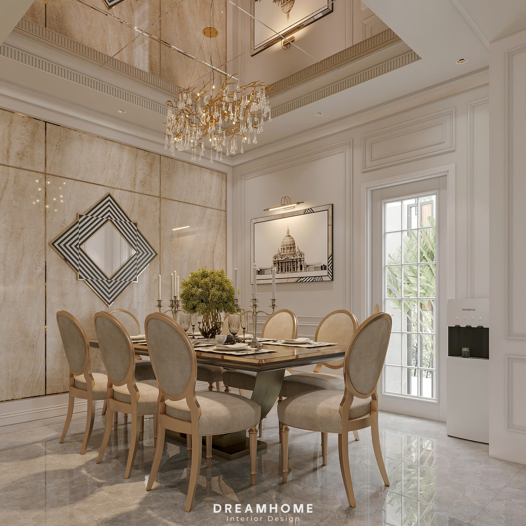 thiết kế nội thất nhà phố