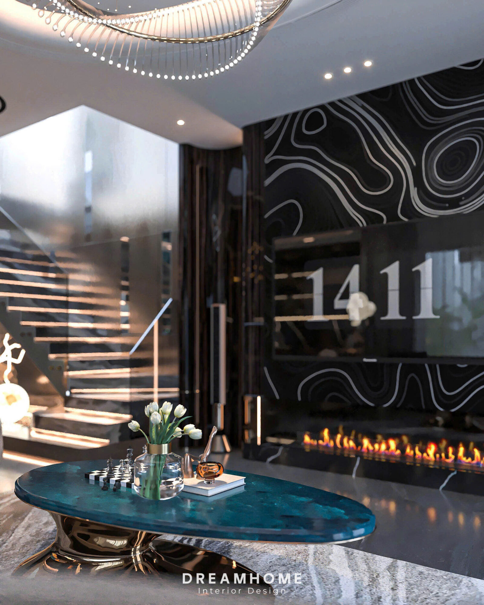 thiết kế nội thất nhà phố