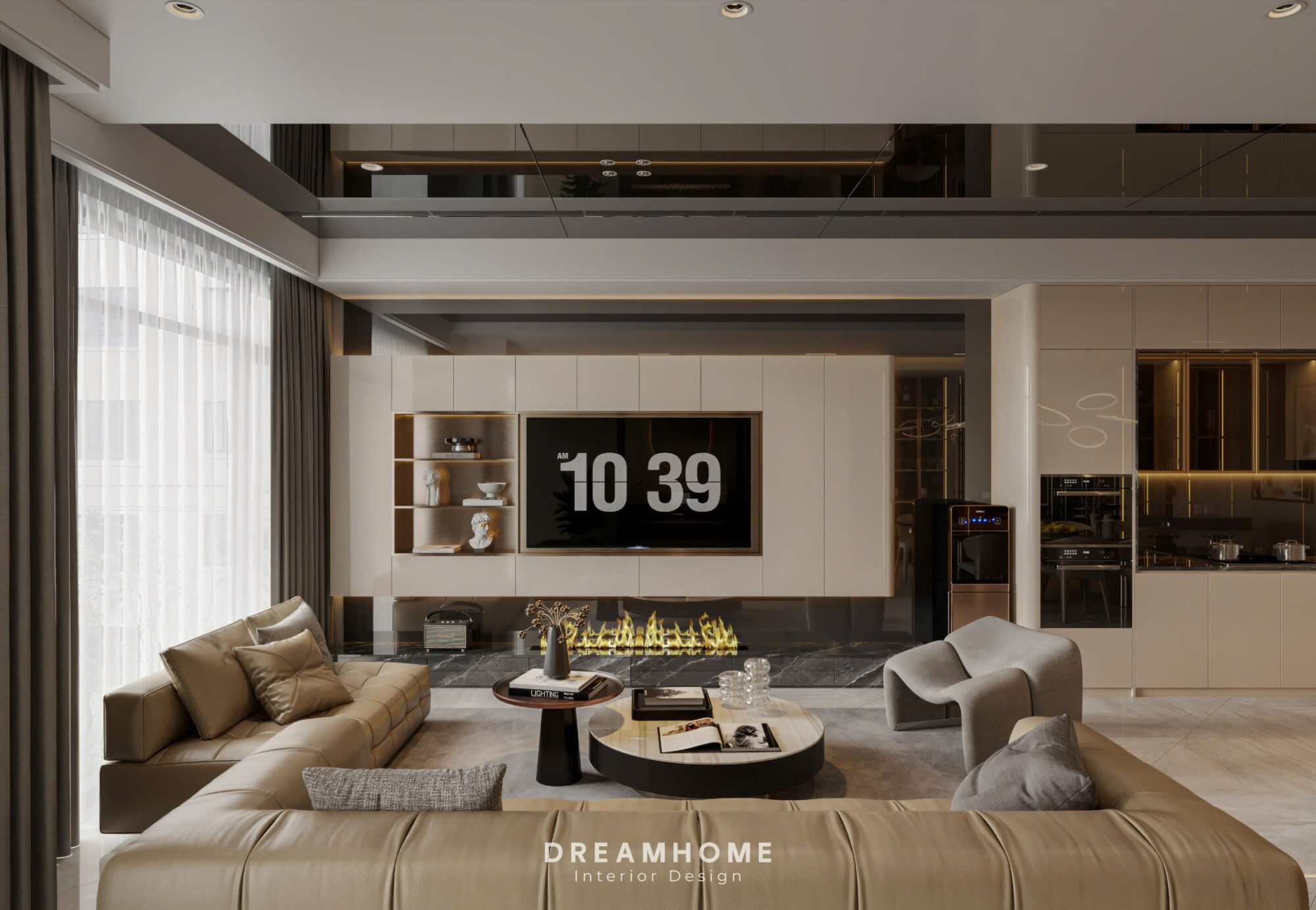 thiết kế nội thất nhà phố