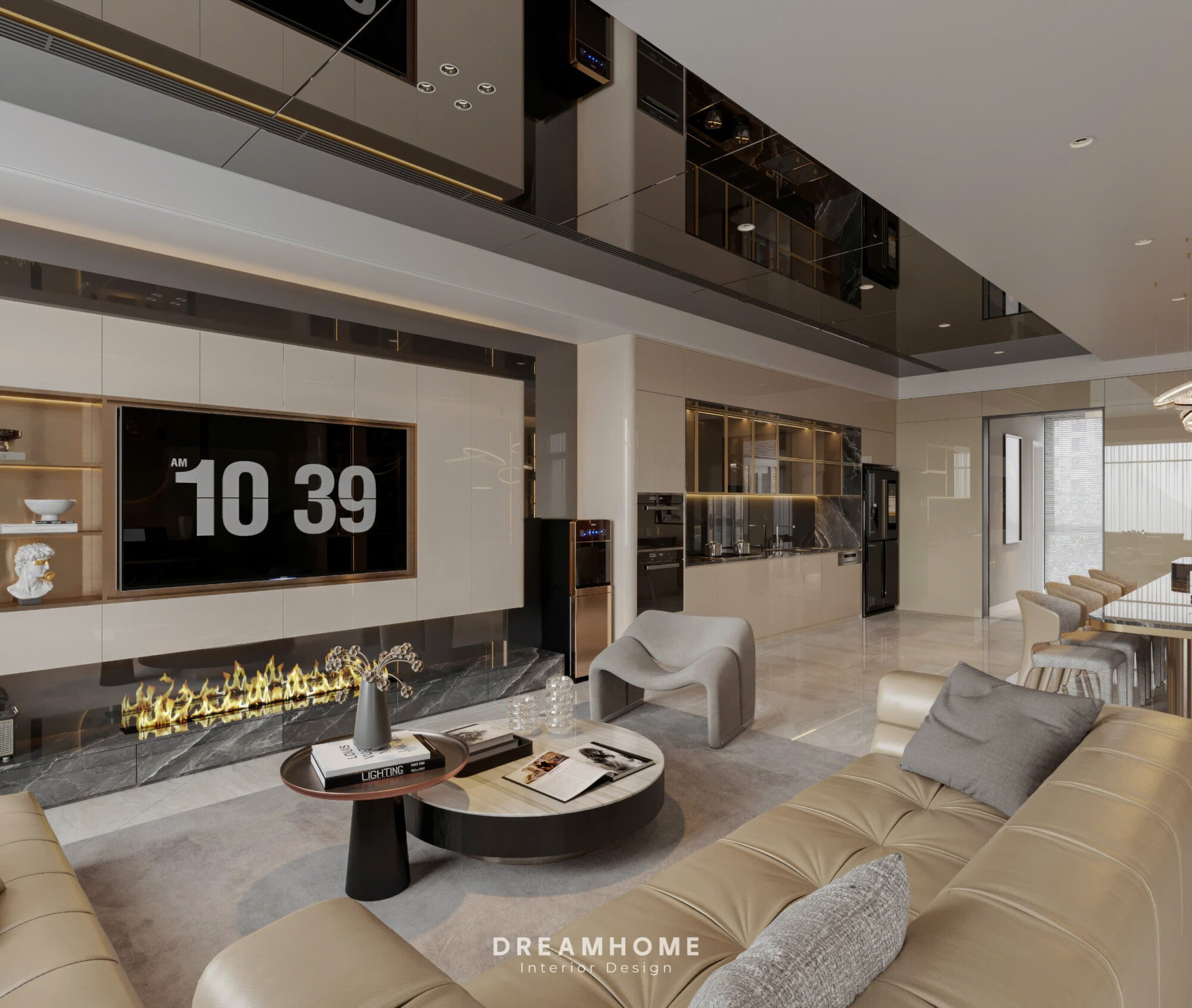 thiết kế nội thất nhà phố