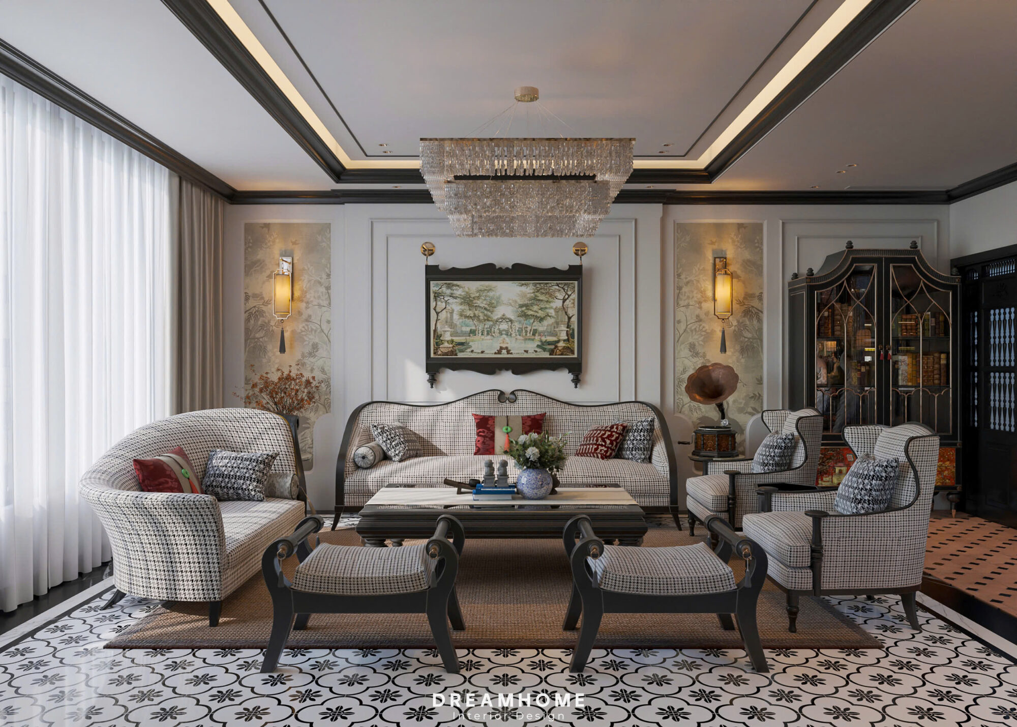 thiết kế nội thất nhà phố