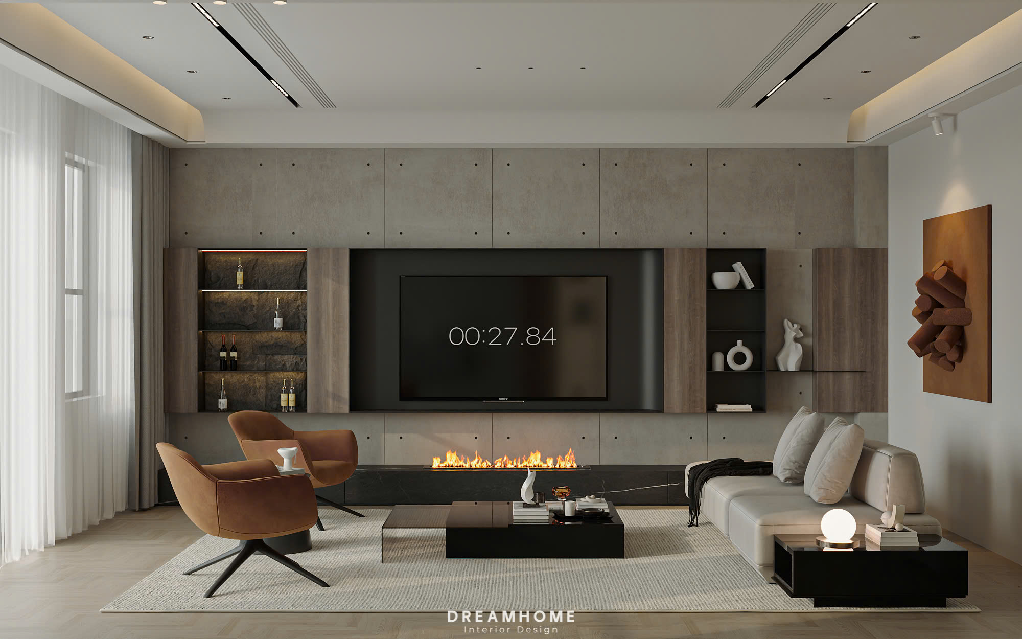 thiết kế nội thất nhà phố