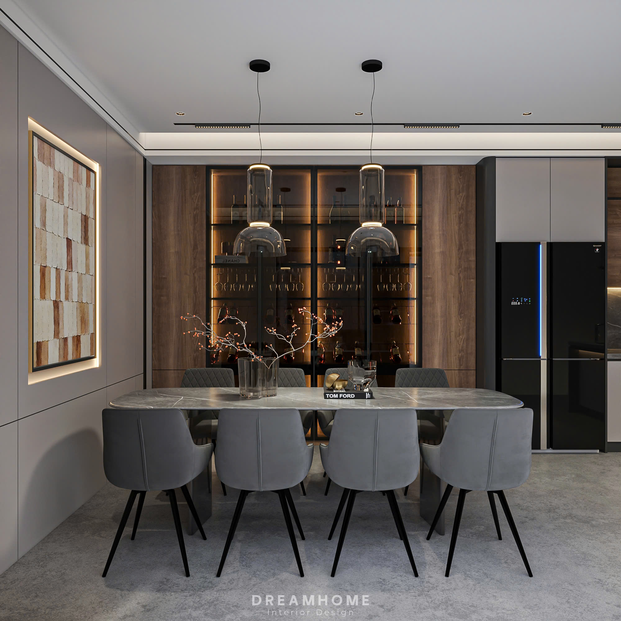 thiết kế nội thất nhà phố