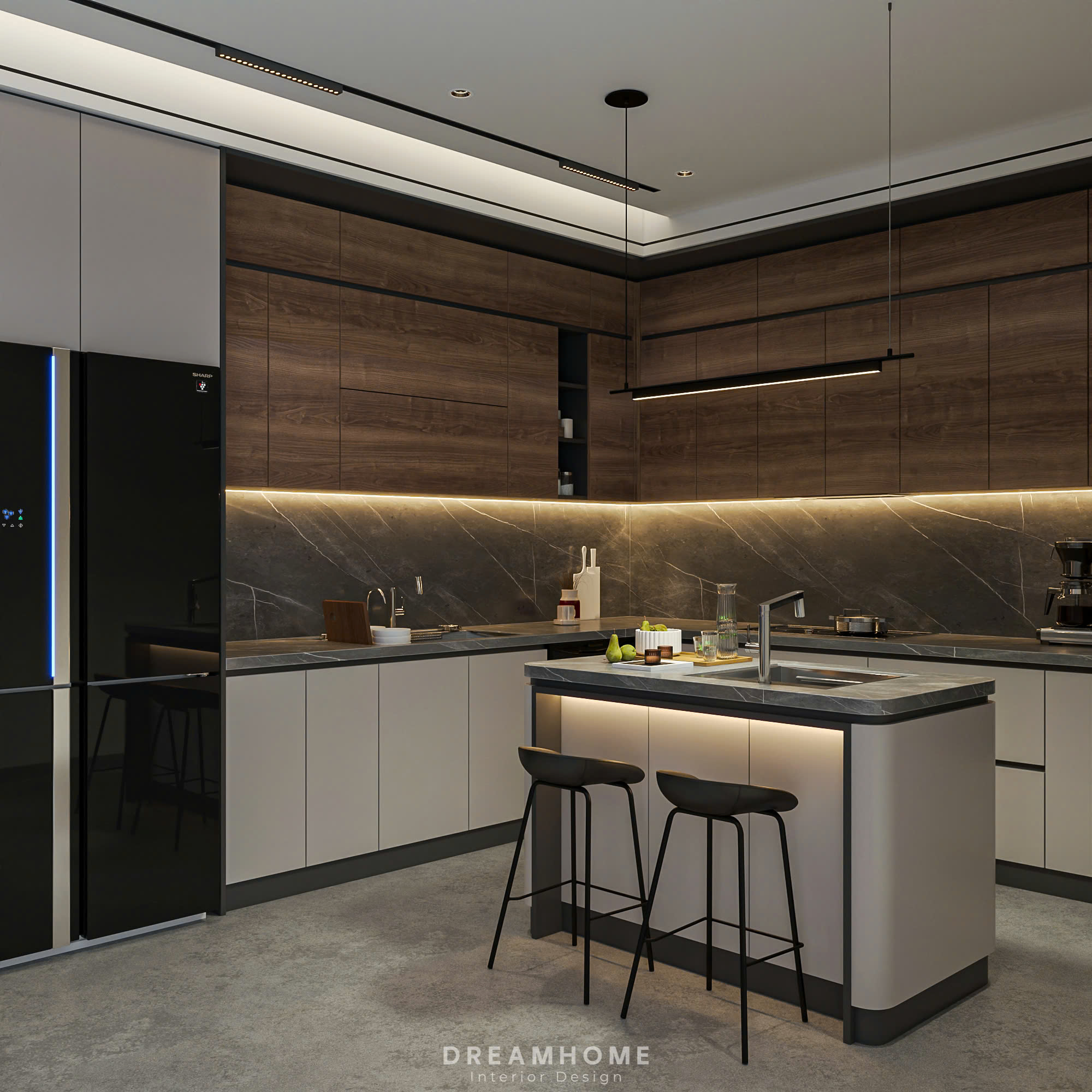 thiết kế nội thất nhà phố