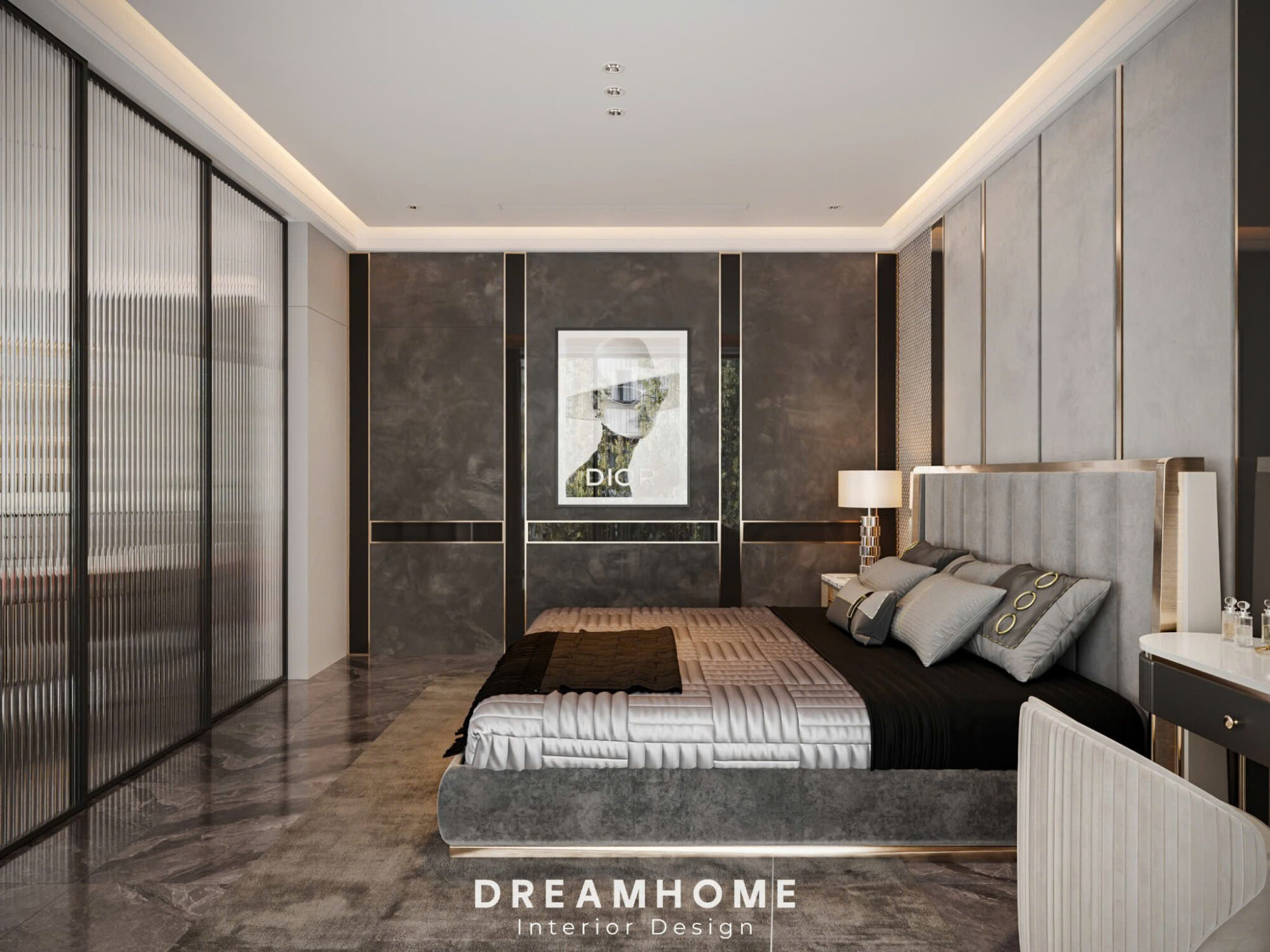 thiết kế nội thất biệt thự hoàng gia 