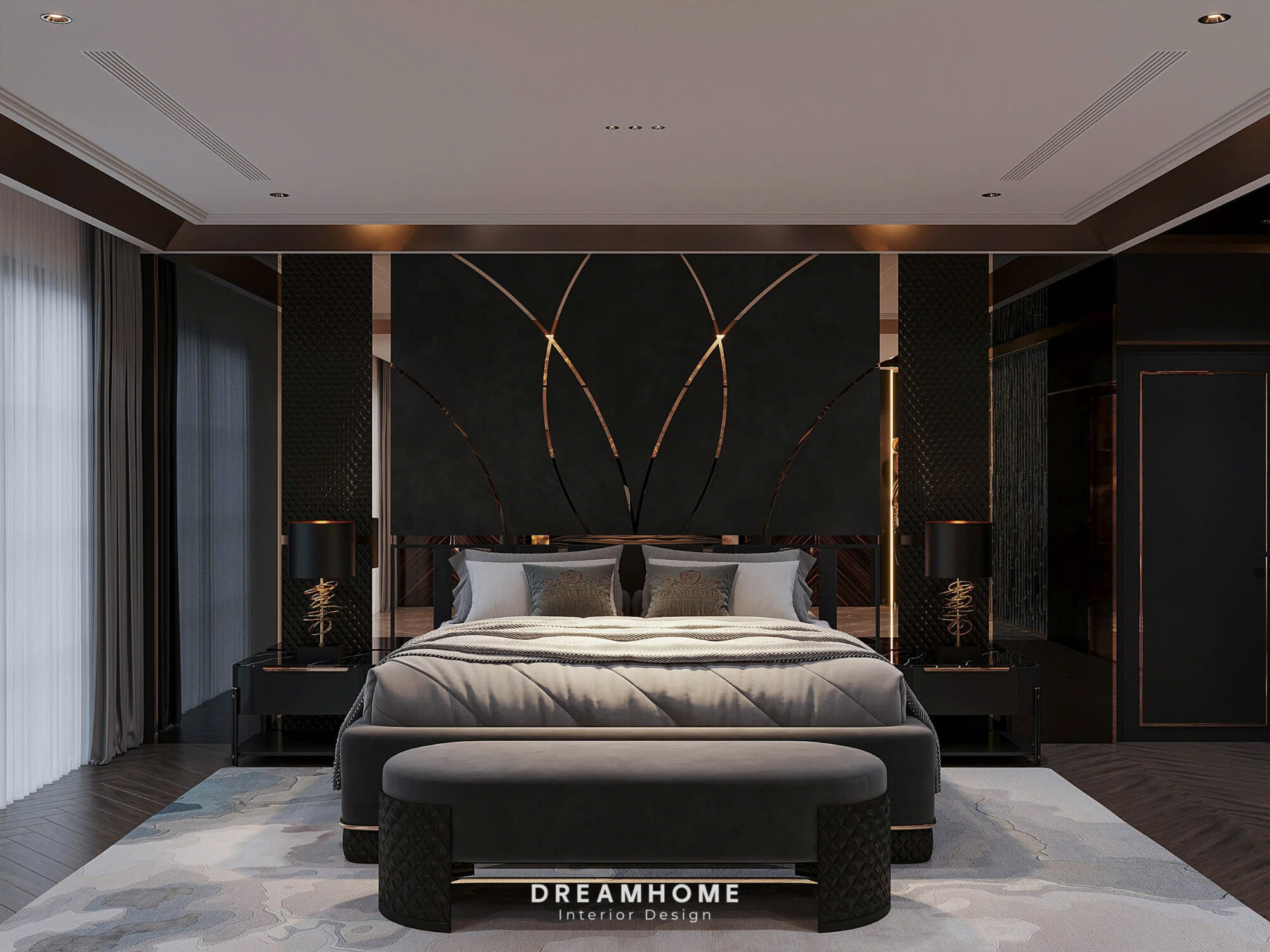 thiết kế nội thất penthouse