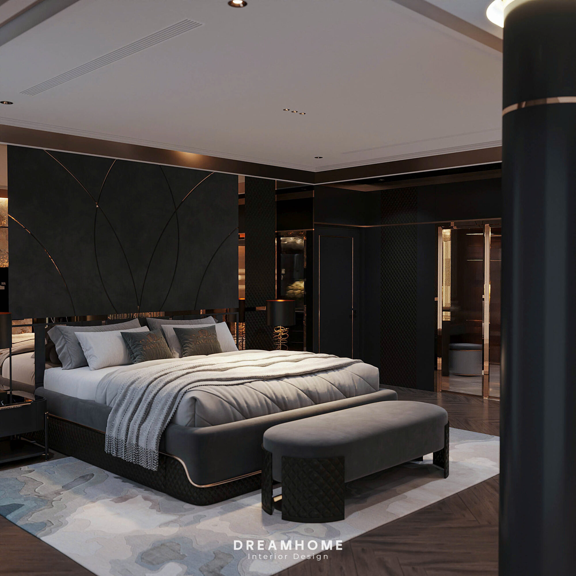 thiết kế nội thất penthouse