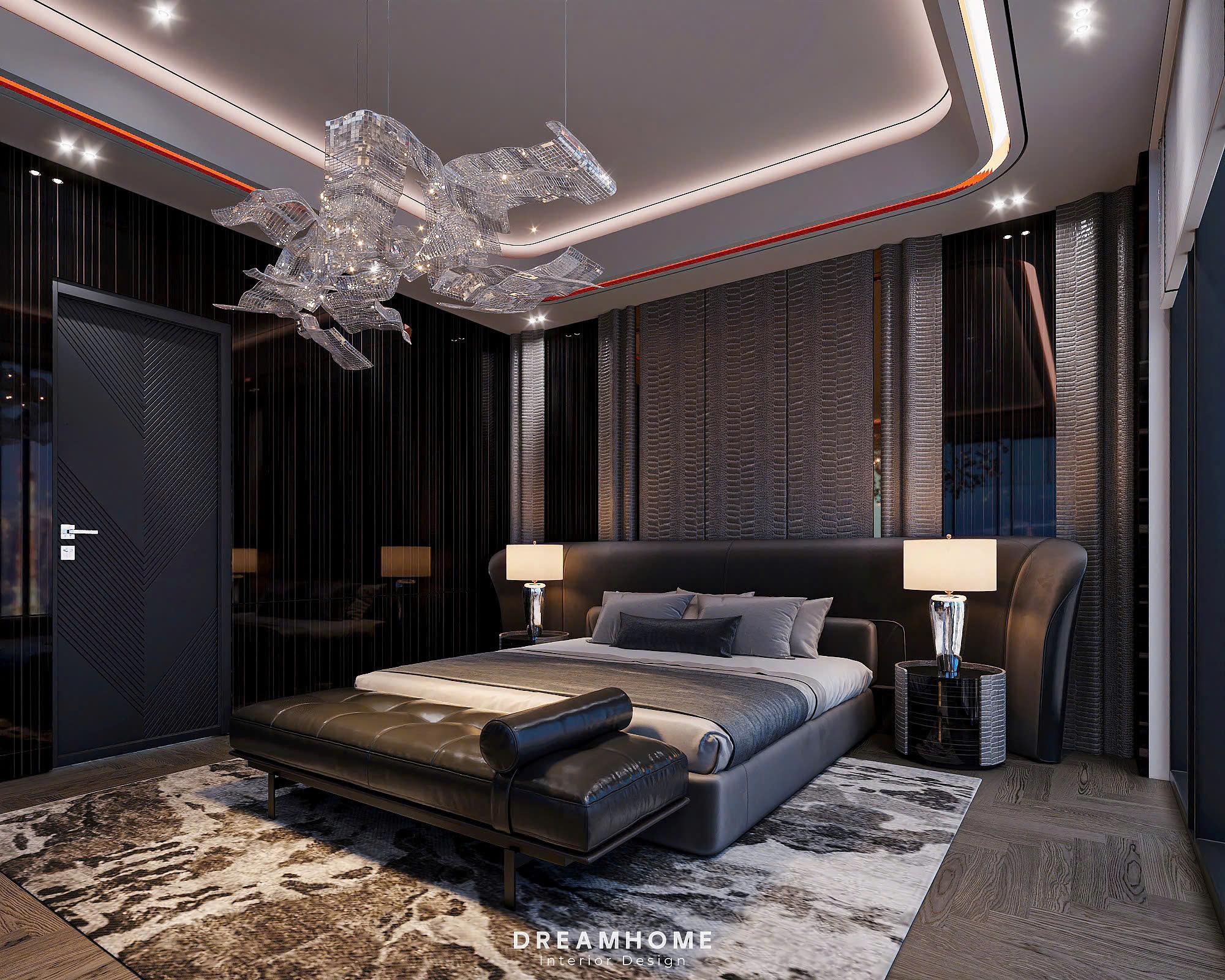 thiết kế nội thất penthouse