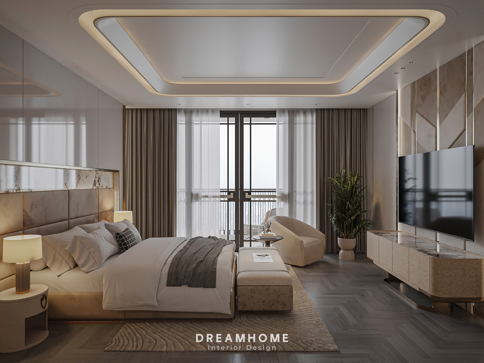 thiết kế nội thất siêu sang