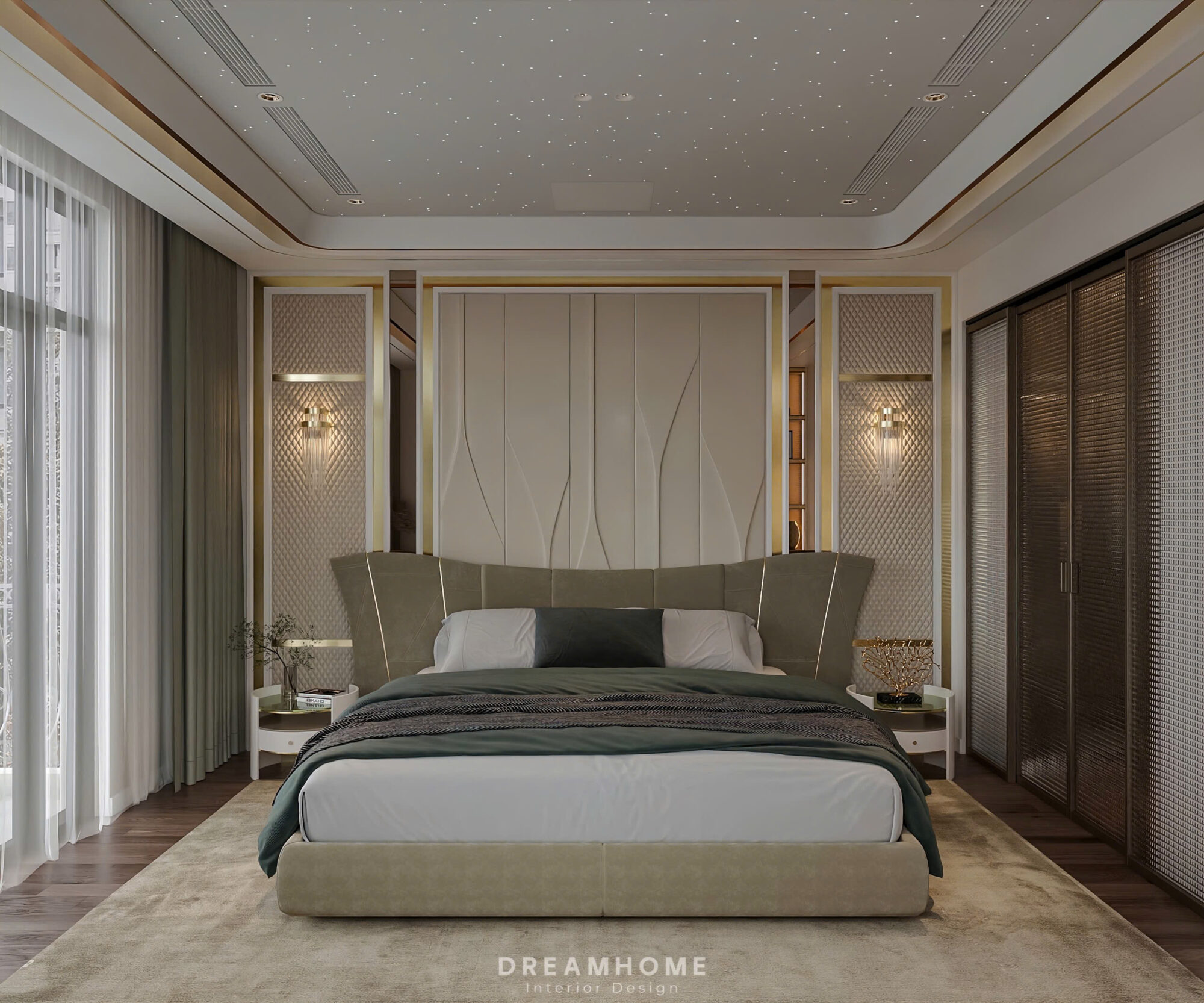 thiết kế nội thất siêu sang