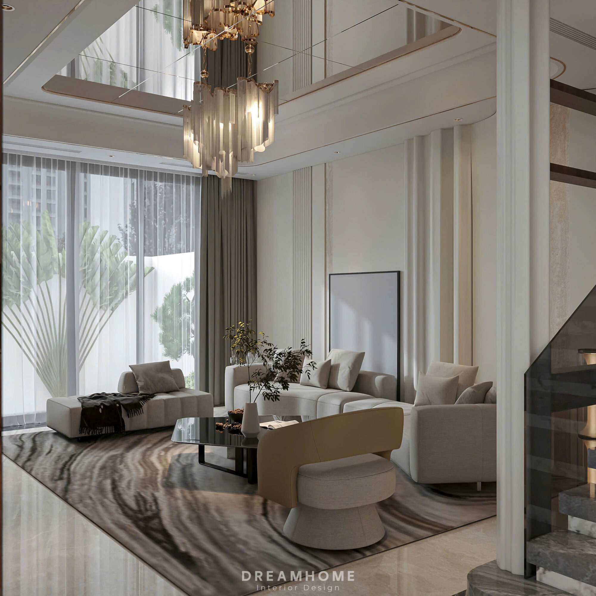 thiết kế nội thất nhà phố