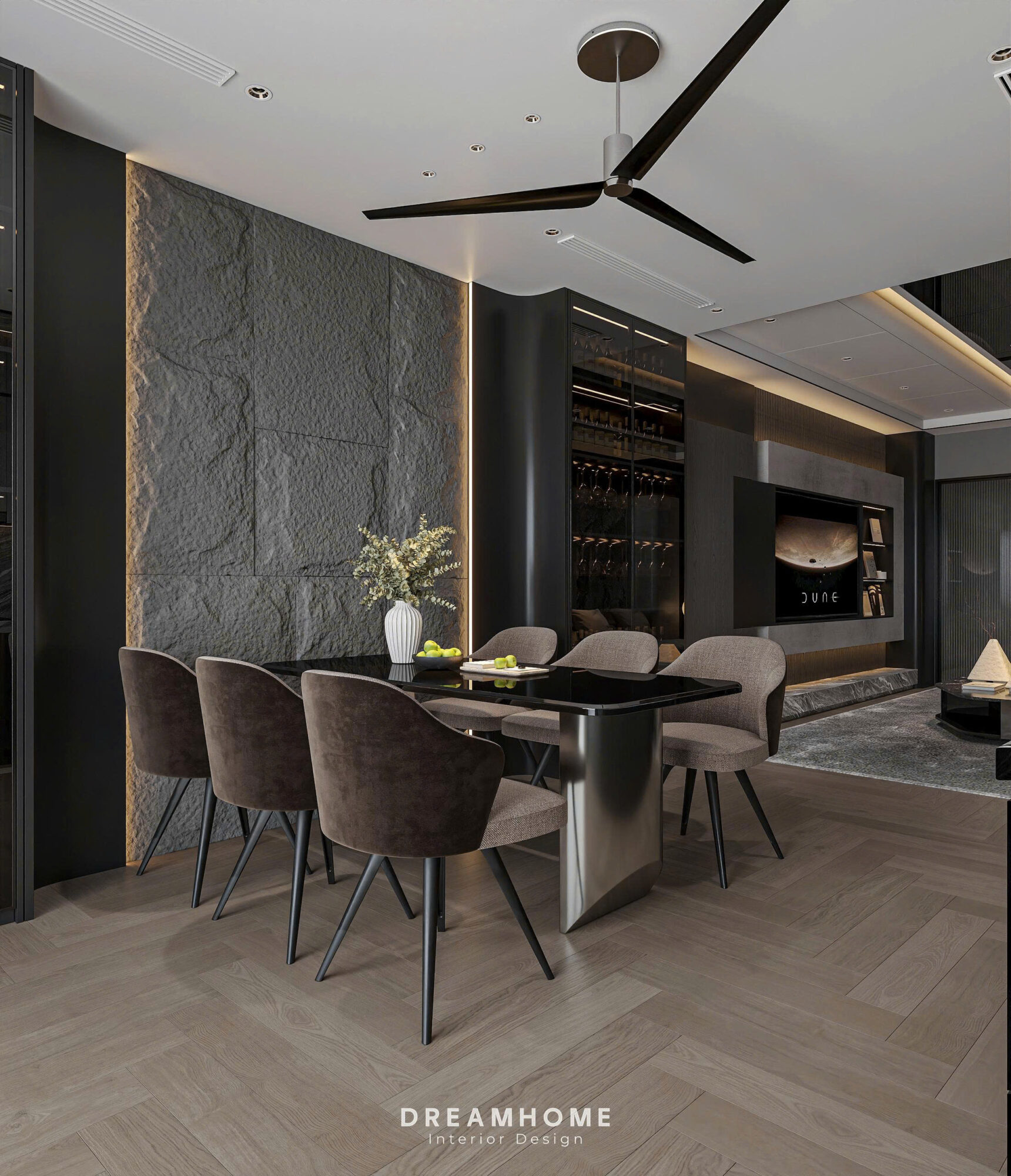 thiết kế nội thất nhà phố 