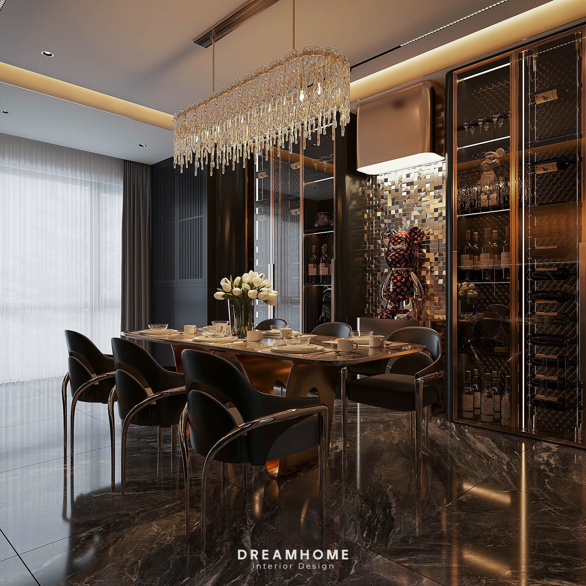 thiết kế nội thất nhà phố