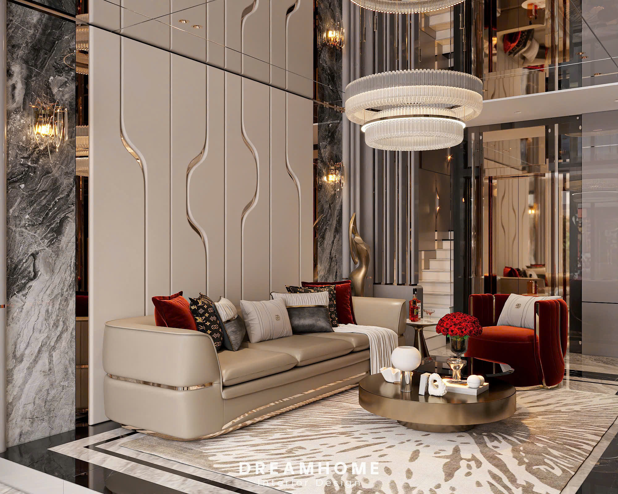 thiết kế nội thất nhà phố