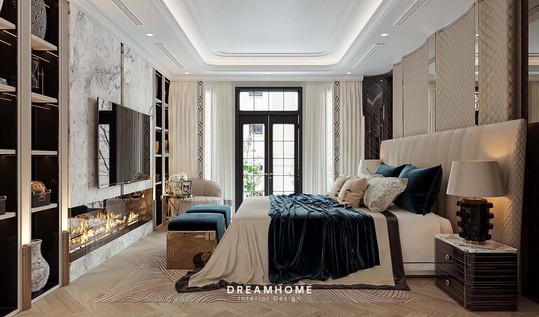 thiết kế nội thất vinhomes cổ loa