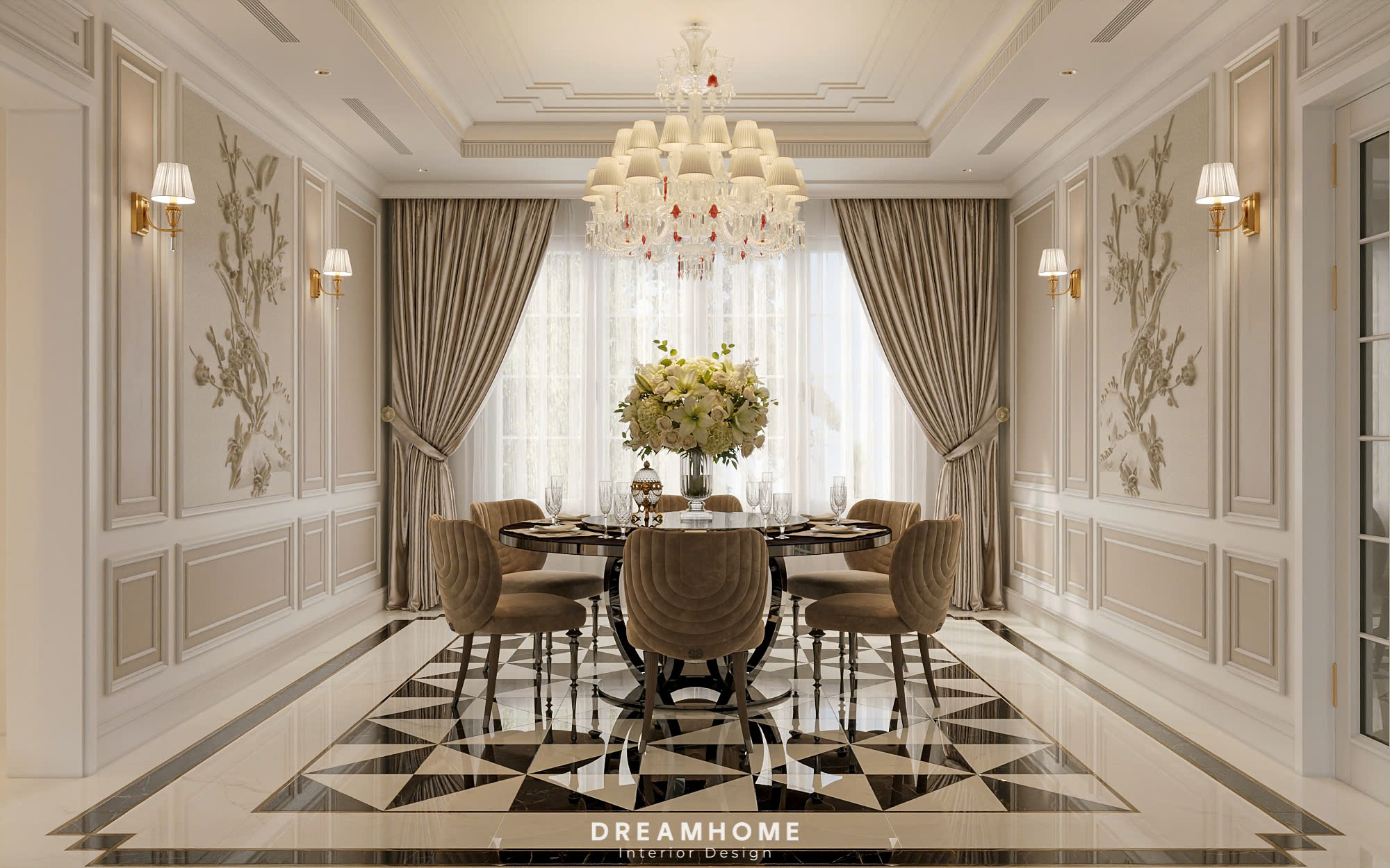 thiết kế nội thất vinhomes cổ loa