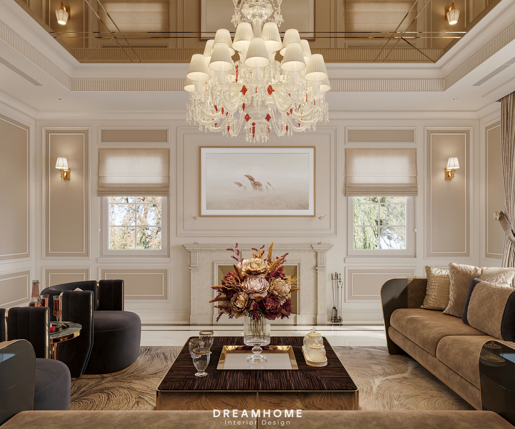 thiết kế nội thất vinhomes cổ loa