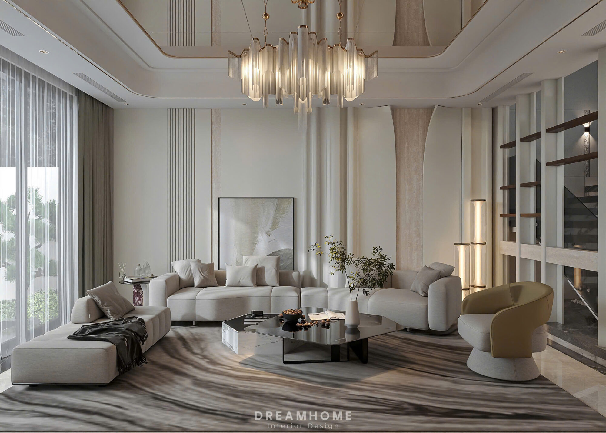 thiết kế nội thất vinhomes cổ loa