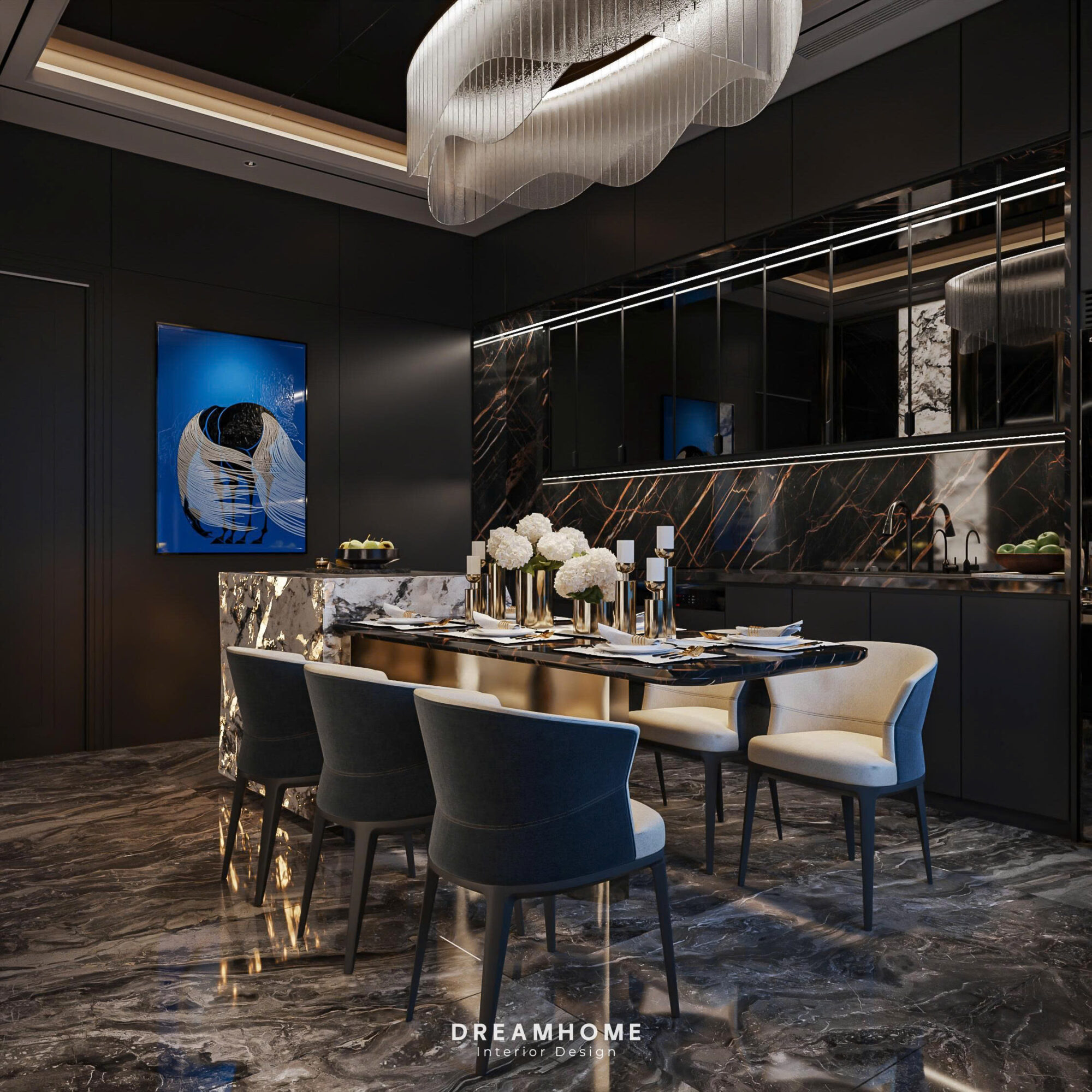 thiết kế nội thất vinhomes ocean park