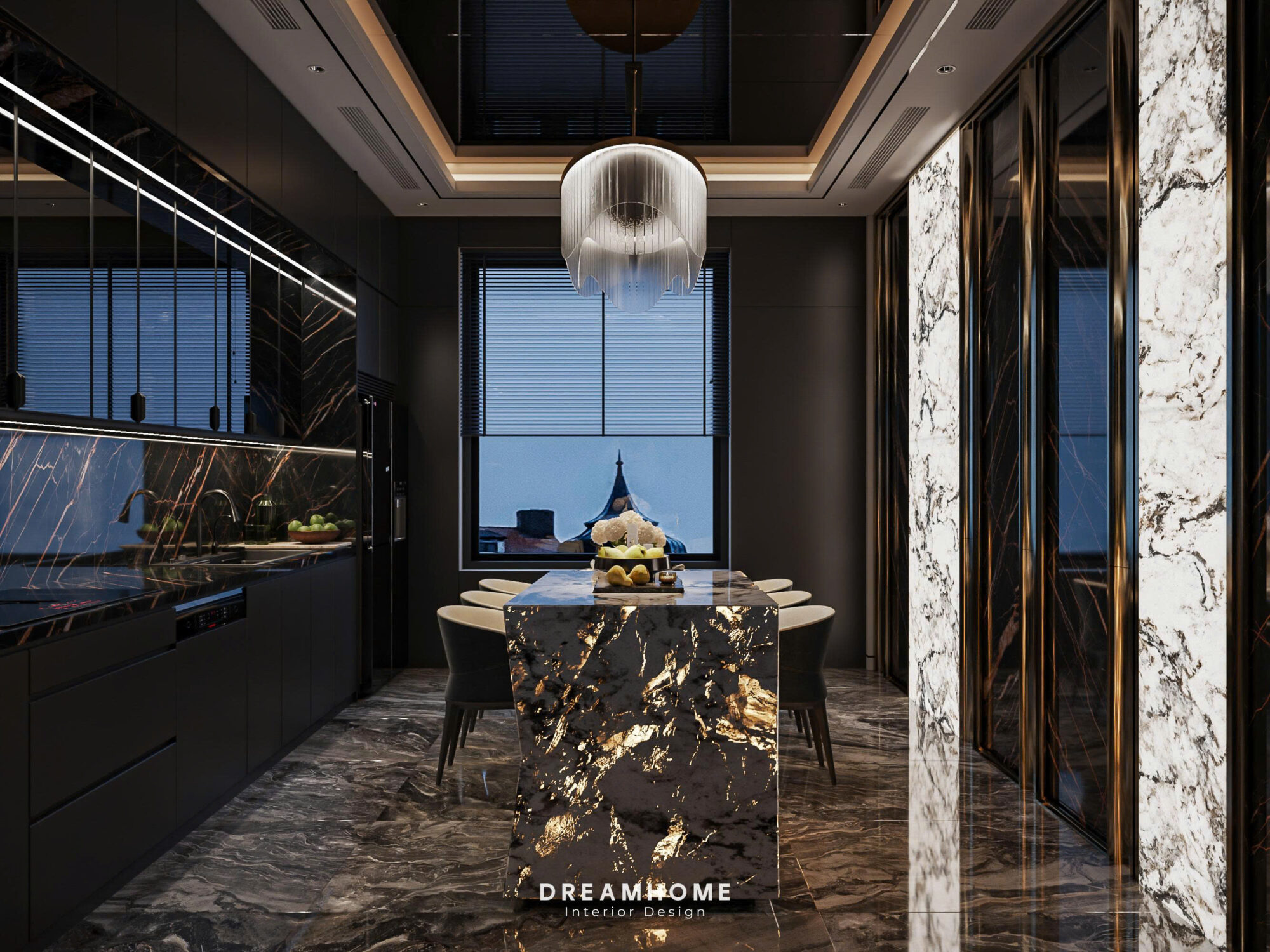 thiết kế nội thất nhà phố thanh hóa