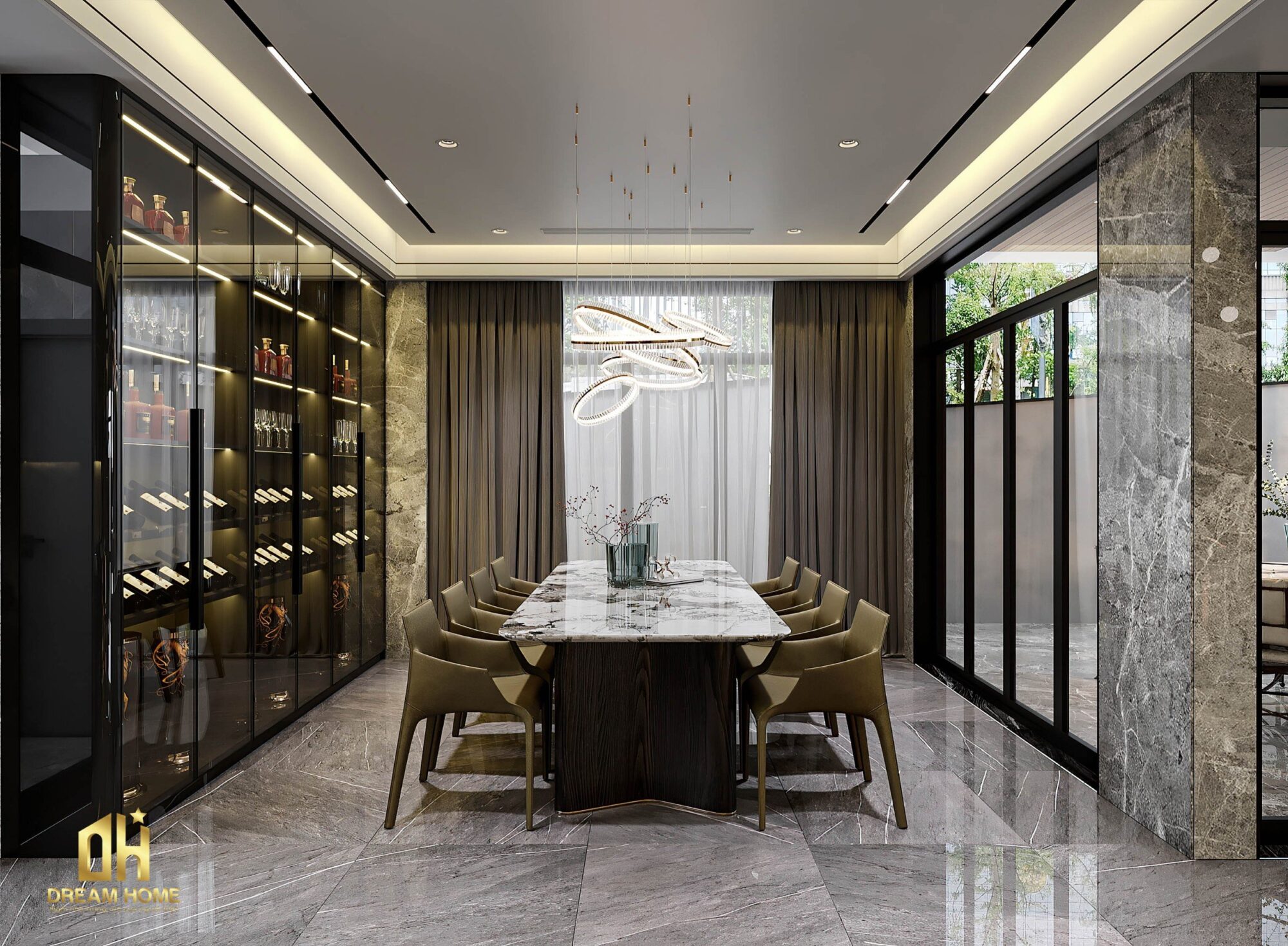 thiết kế nội thất vinhomes ocean park