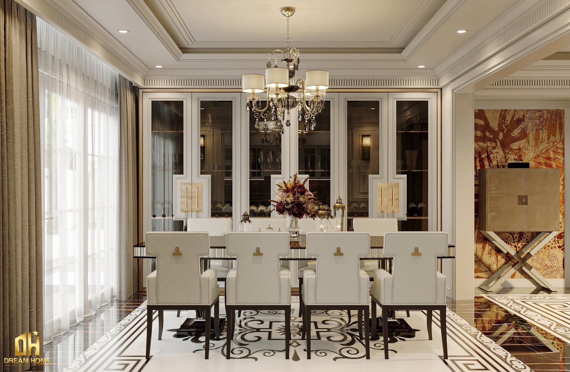 thiết kế nội thất đẹp tại Vinhomes Cổ Loa