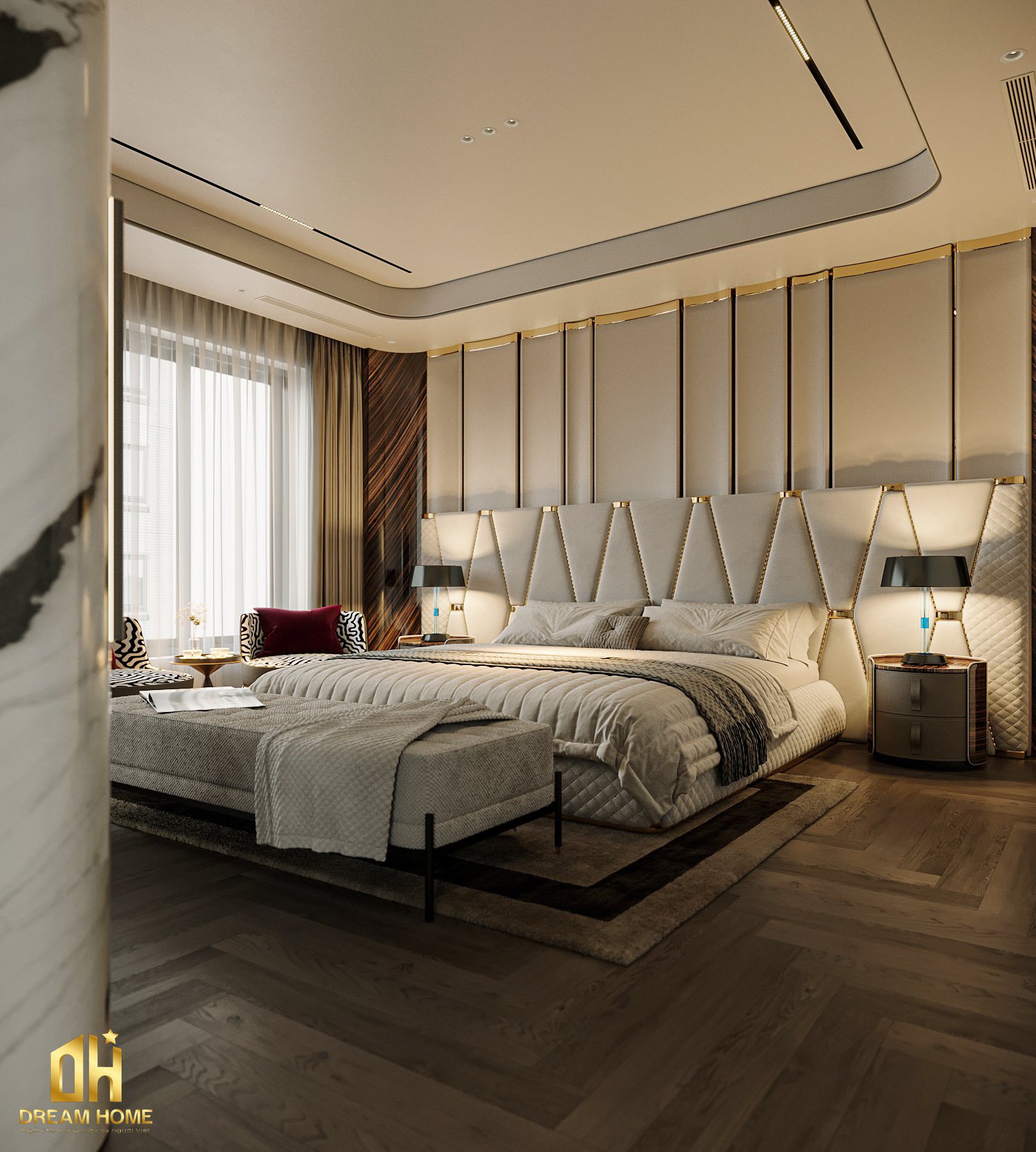 thiết kế nội thất đẹp tại Vinhomes Cổ Loa