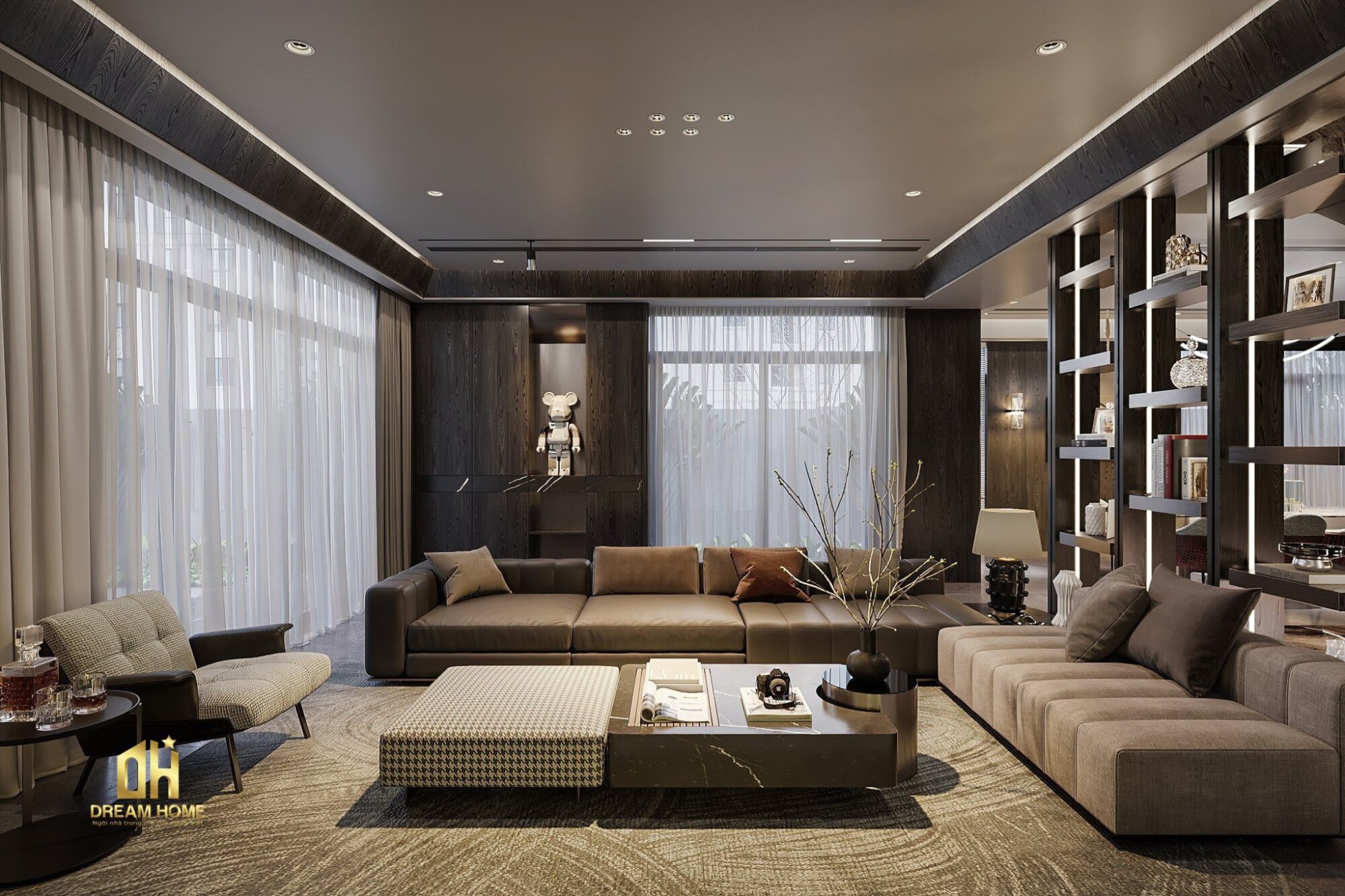 thiết kế nội thất vinhomes ocean park